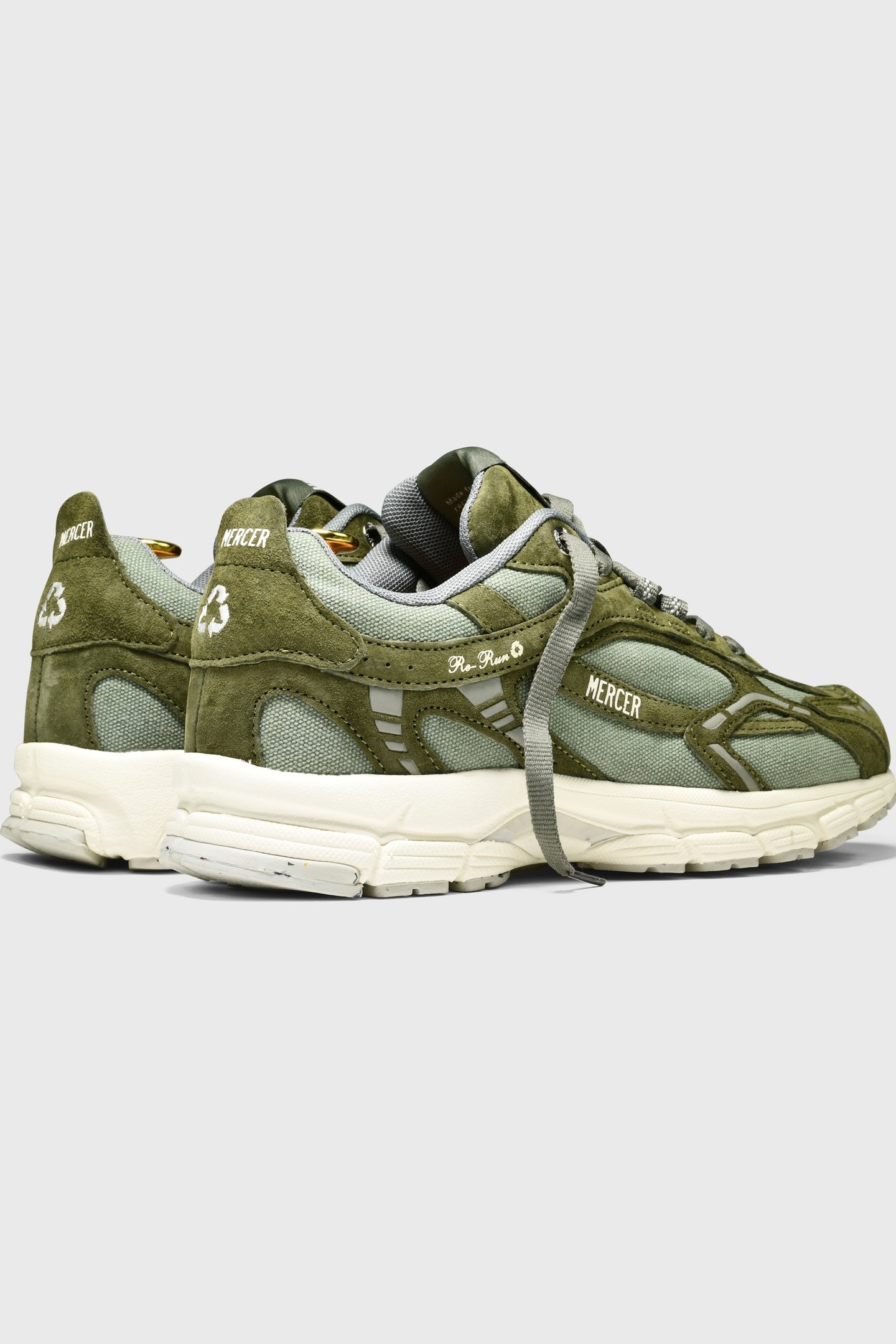 THE RE-RUN WASHED CANVAS ARMY GREEN 3