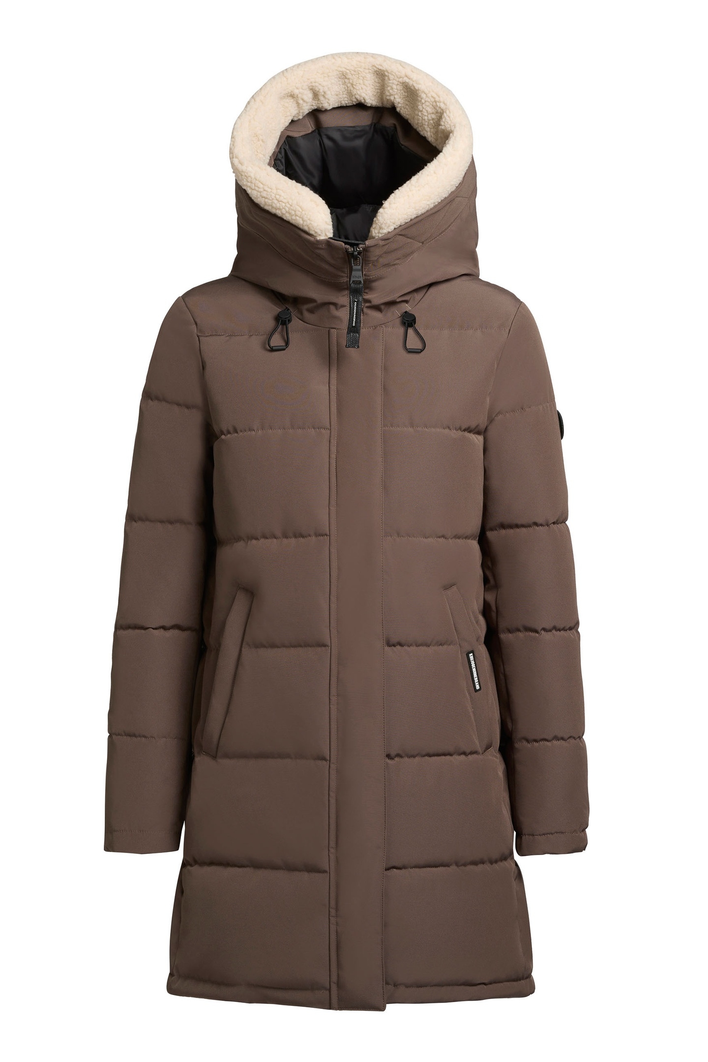 FALTD TEDDY COAT STONE TAUPE 6