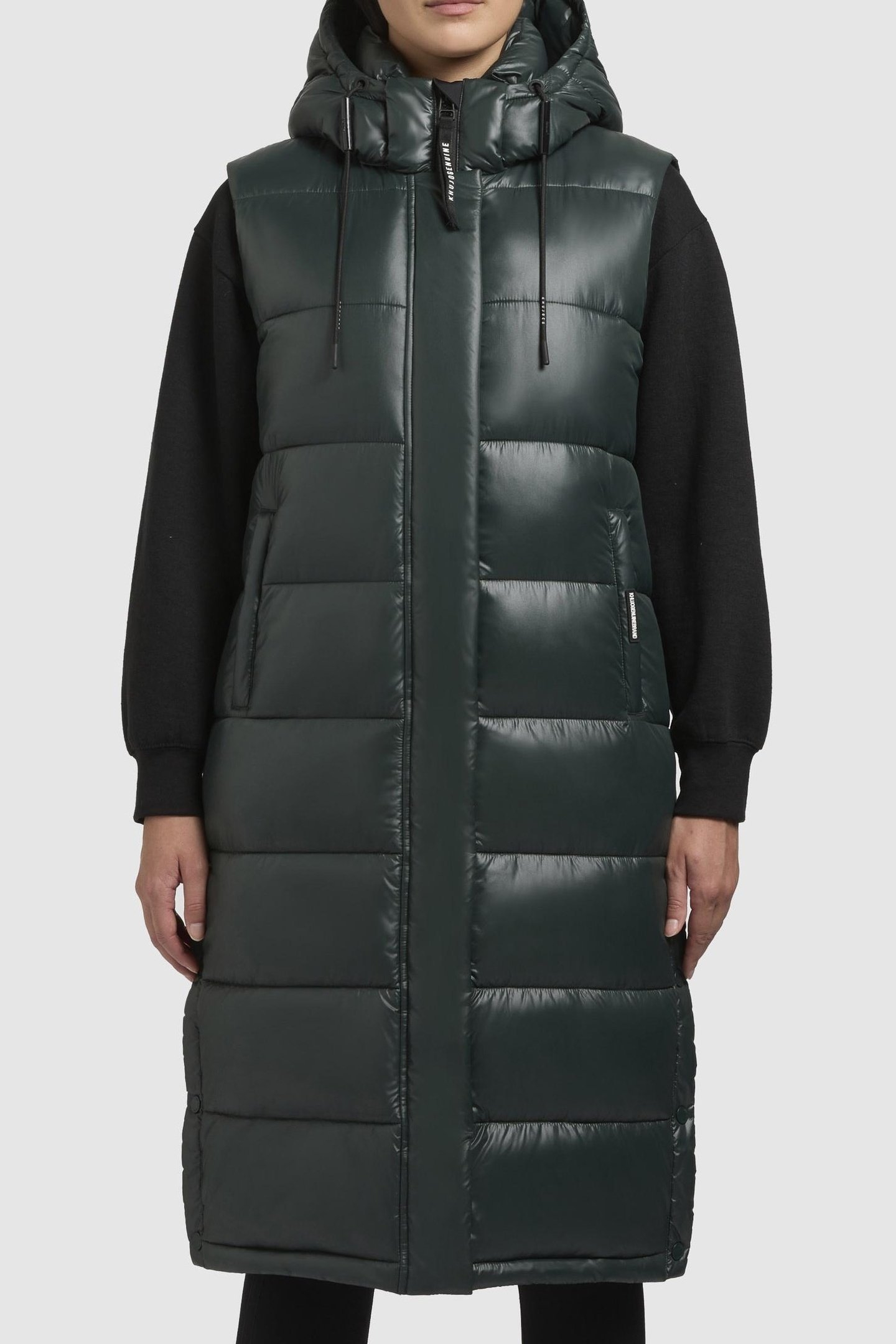 TOURIN3 SATIN VEST HYDRO GREEN 1