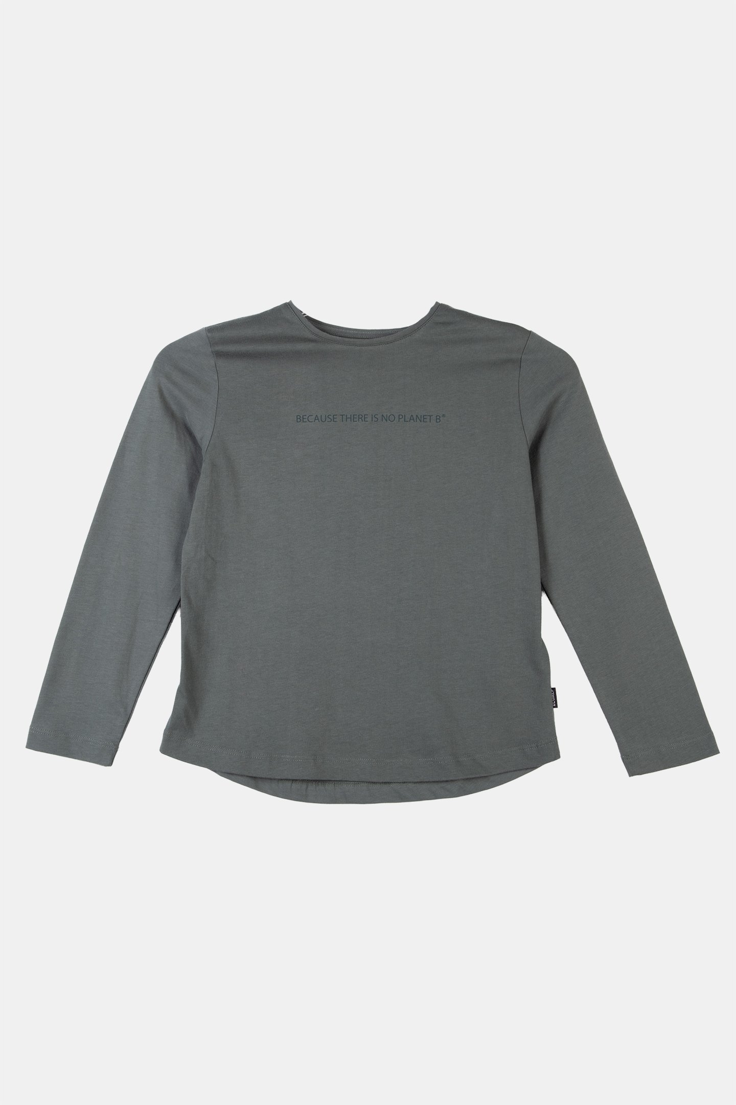 GIRLS EVALALF LONG SLEEVE T-SHIRT DUSTY GREEN 2