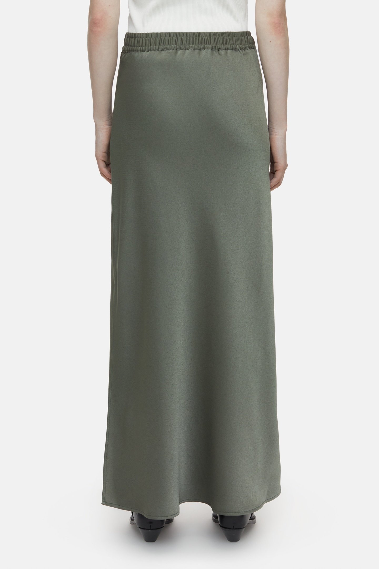 BIAS SKIRT GREEN WEED 5