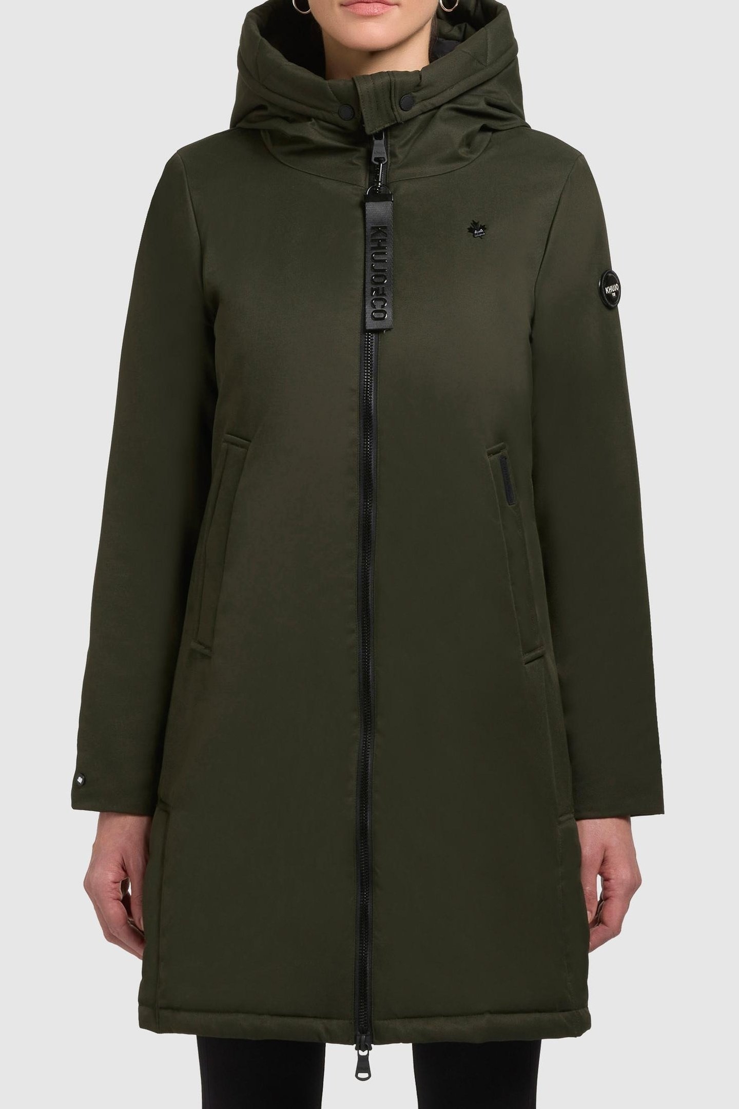KAAY COAT DEEP GREEN 1