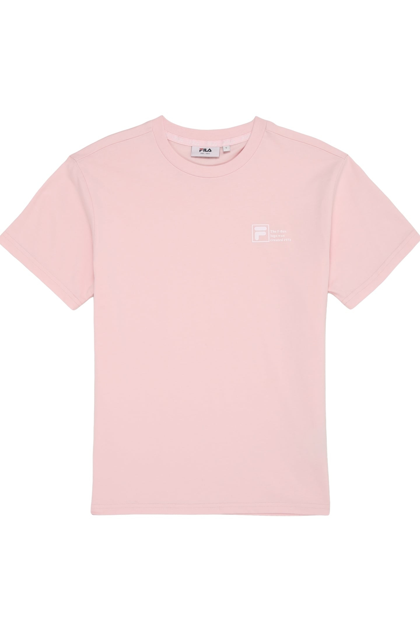 ZIANE GRAPHIC LOGO T-SHIRT CHALK PINK 1