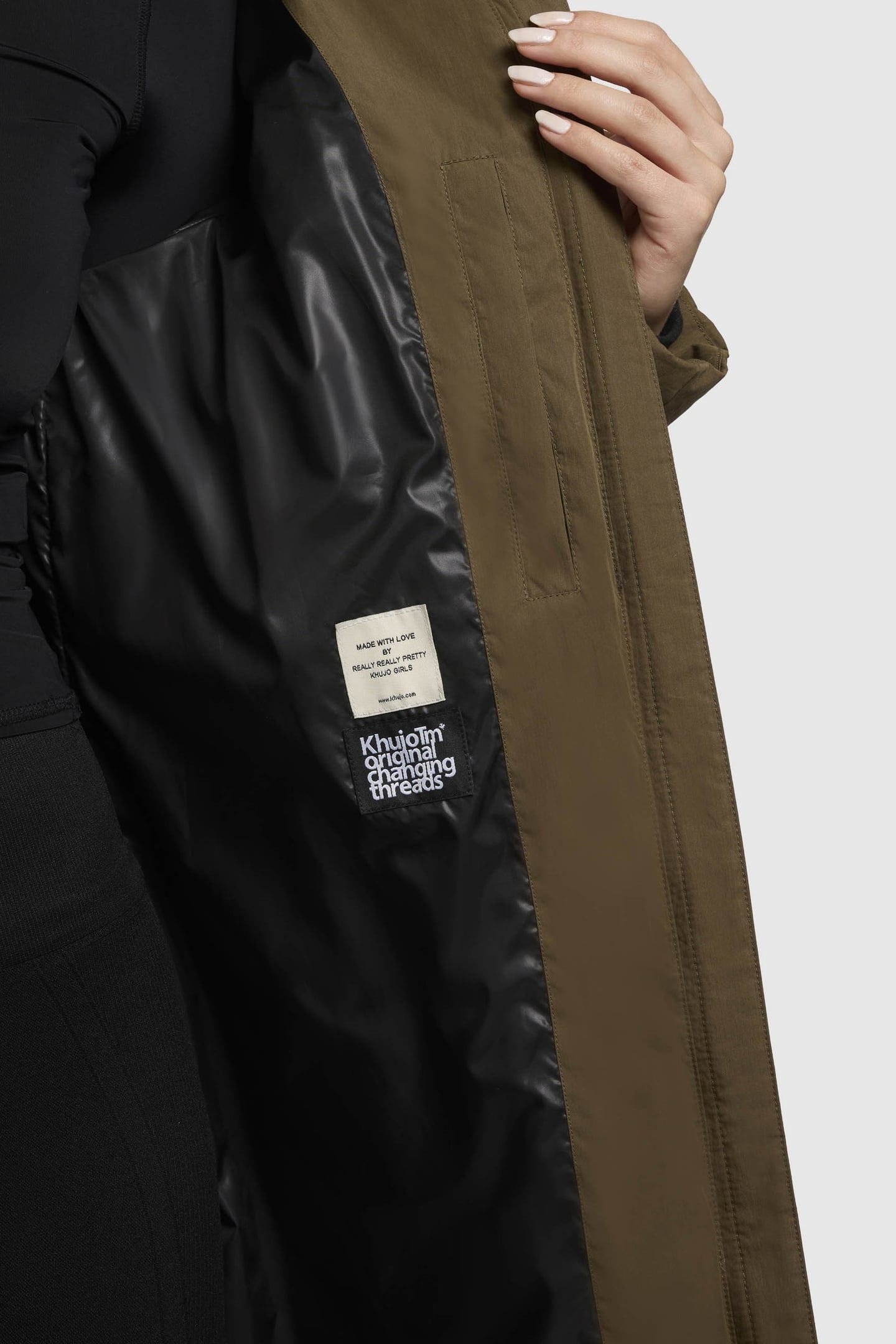 AINU COAT RICH GREEN 4