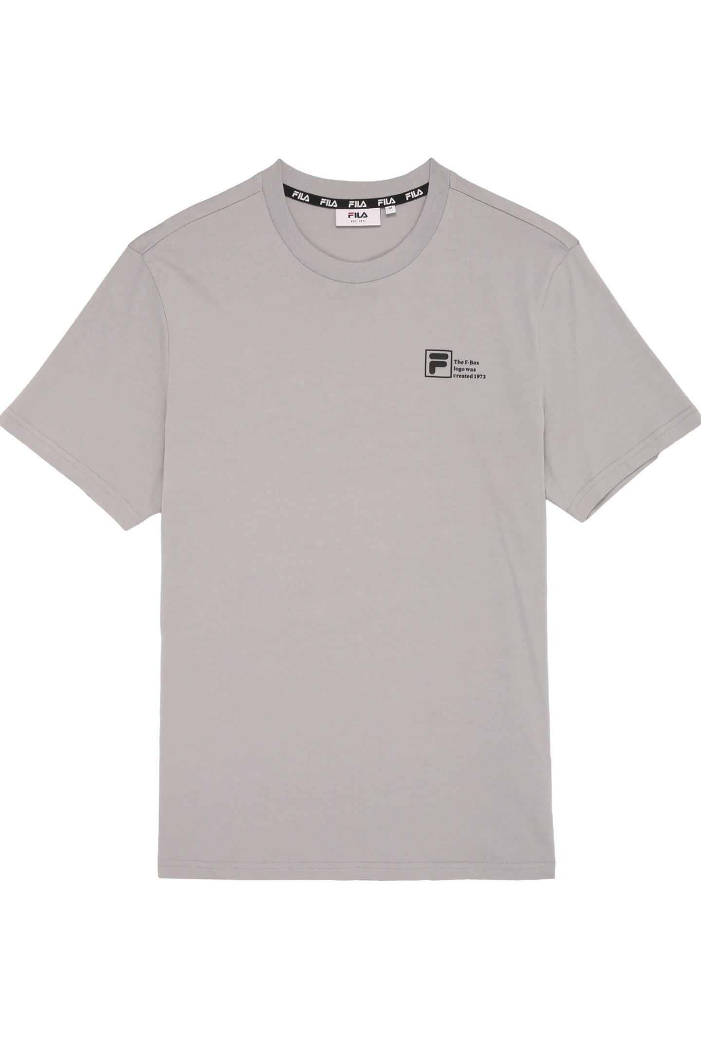 ZAMOS GRAPHIC LOGO TEE ULTIMATE GRAY 1