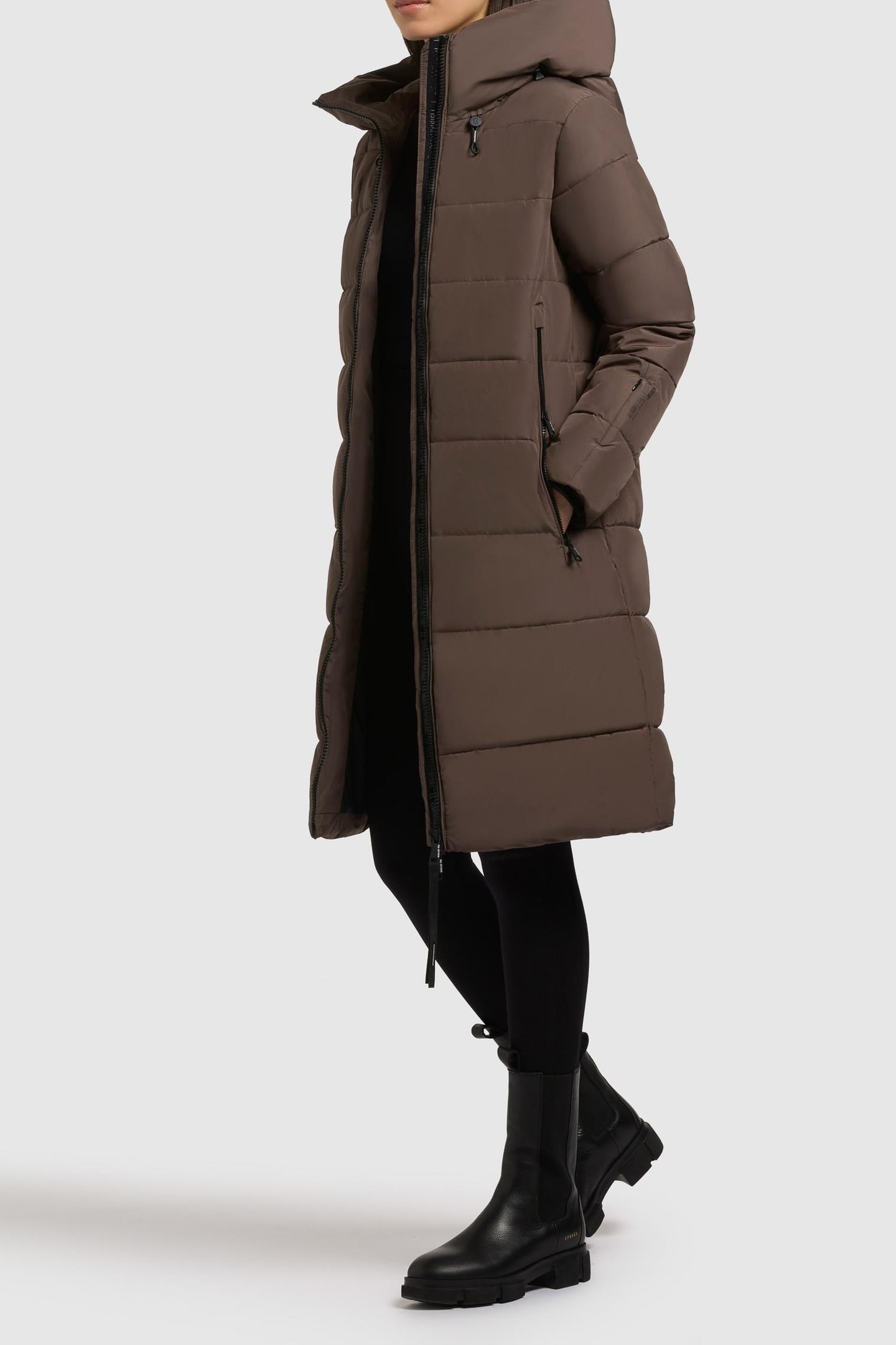 JILIAS5 COAT STONE TAUPE 3