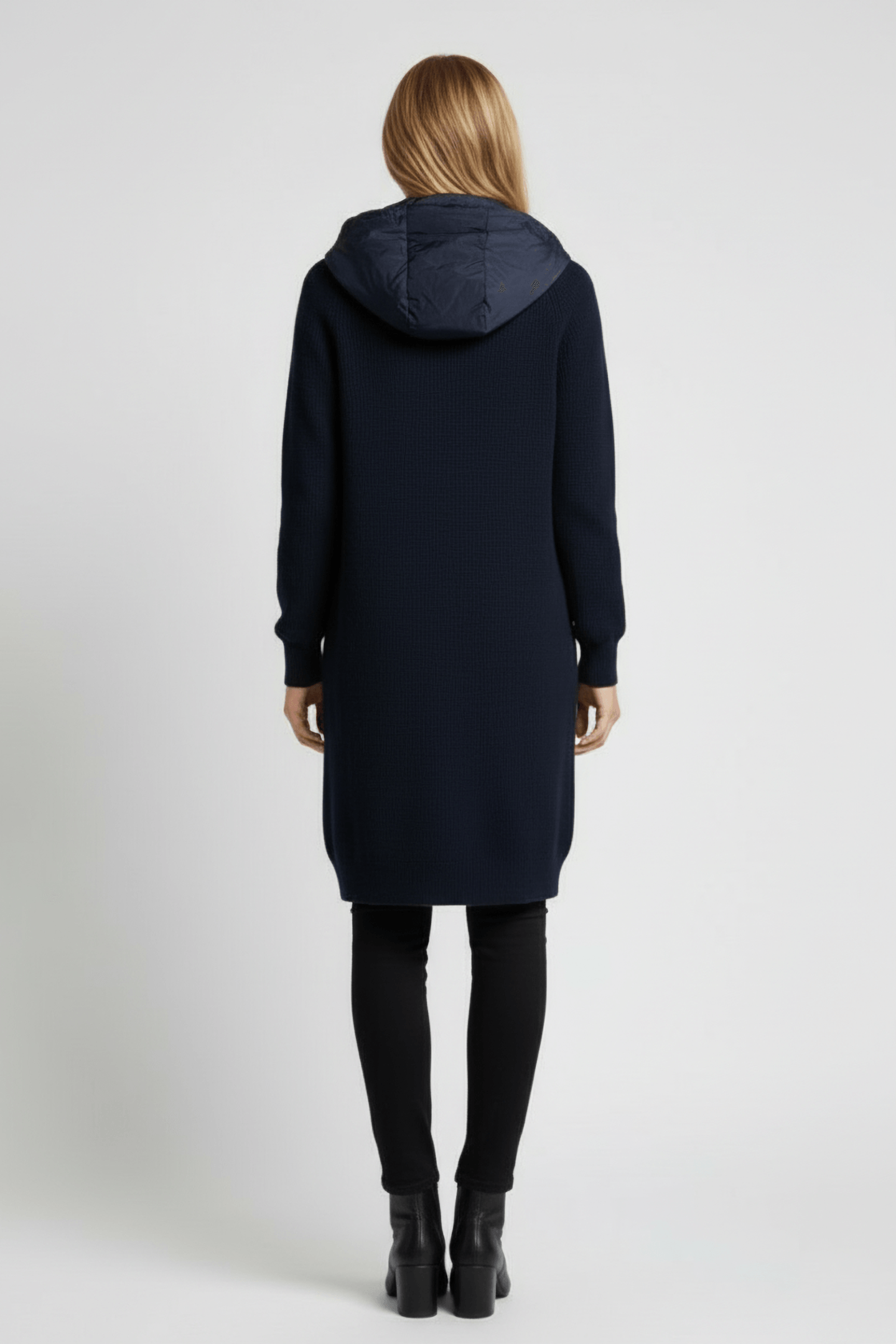 SALTALF HOODIE DRESS MIDNIGHT NAVY 2