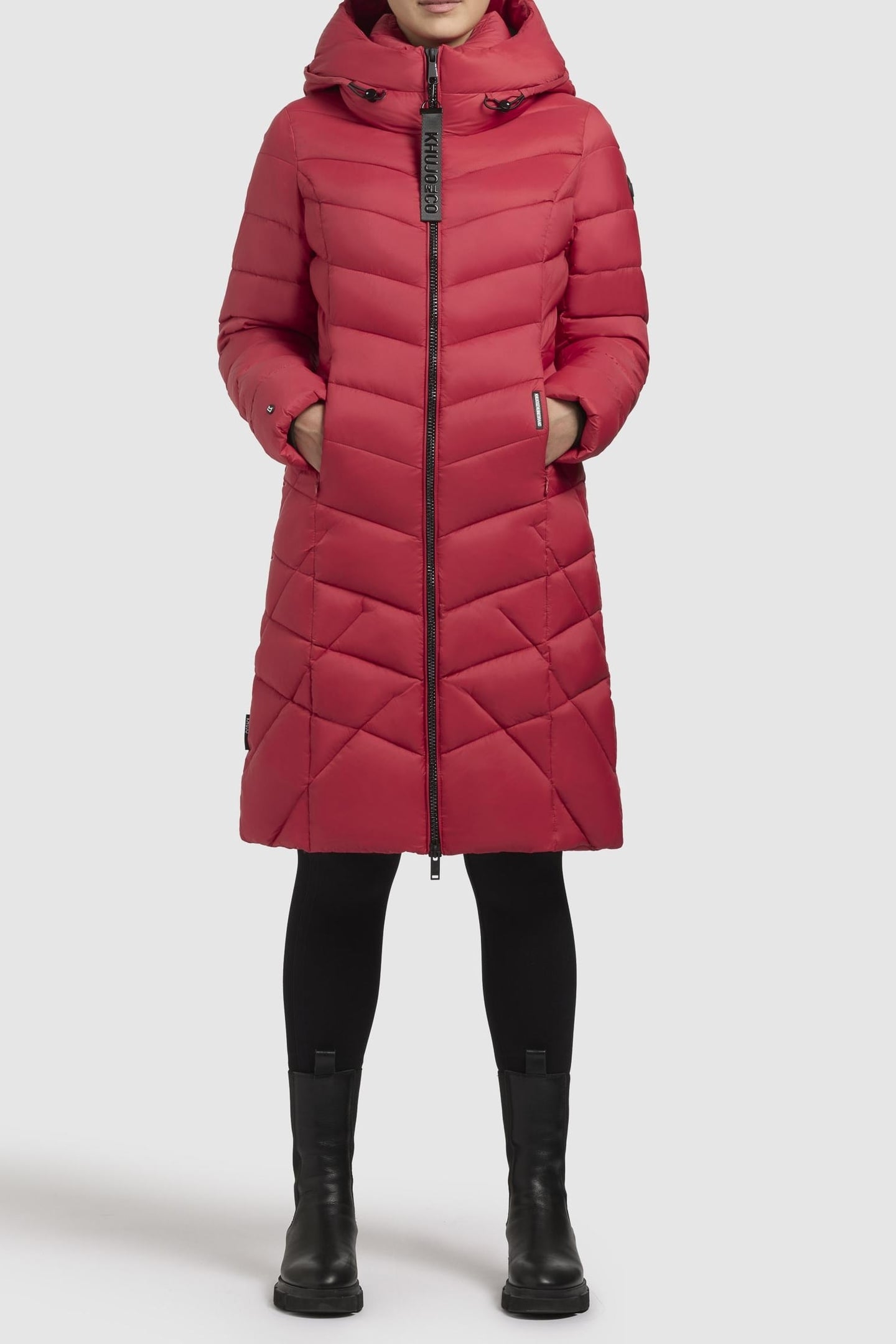 ODANA3 COAT OCHRE RED 2