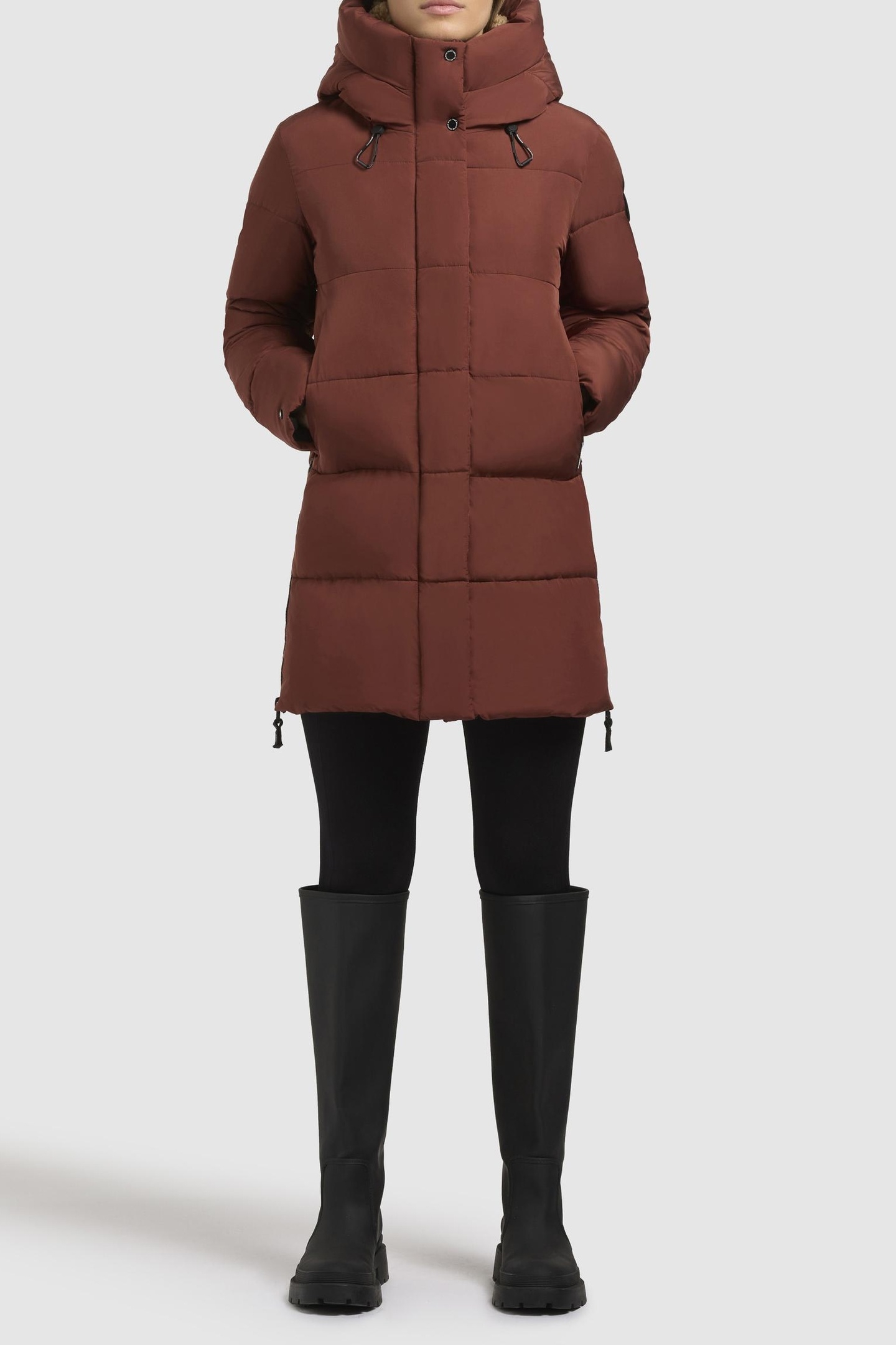 FAZEE JACKET COCONUT BROWN 3