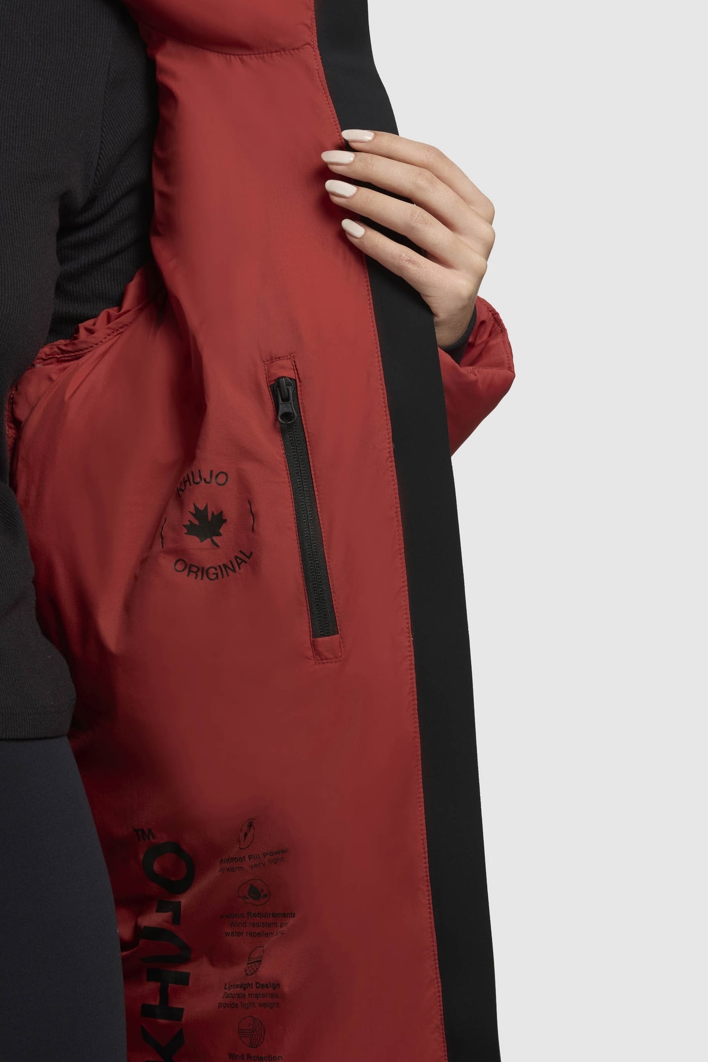 WORD3 MATT JACKET SEPIA RED 7