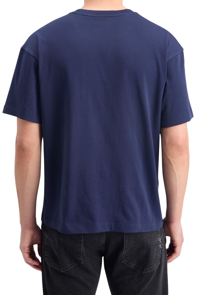CORE - THE FREE SPIRIT PEACE BIRD T-SHIRT NAVY 2