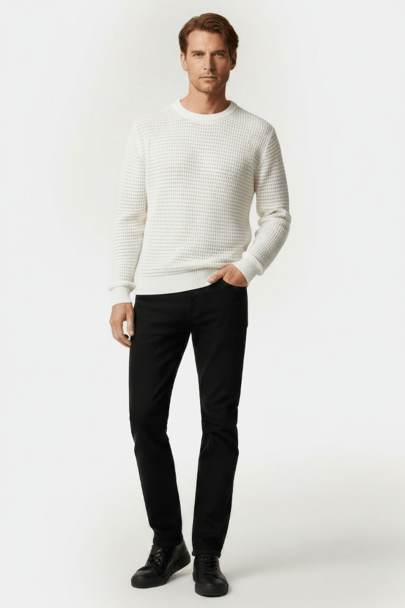 S.OLIVER-QS PULLOVER OFF-WHITE 1
