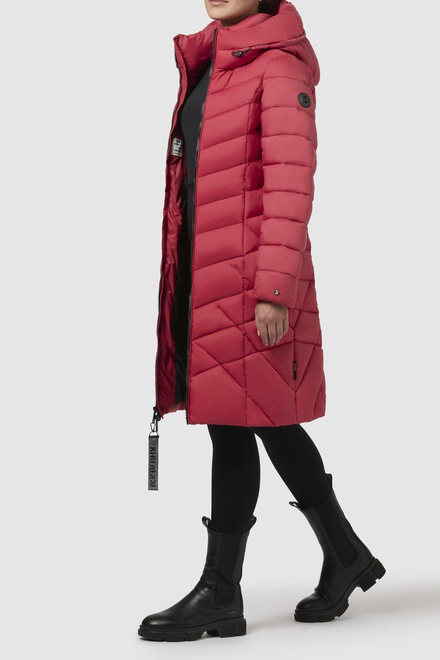 ODANA3 COAT OCHRE RED 4