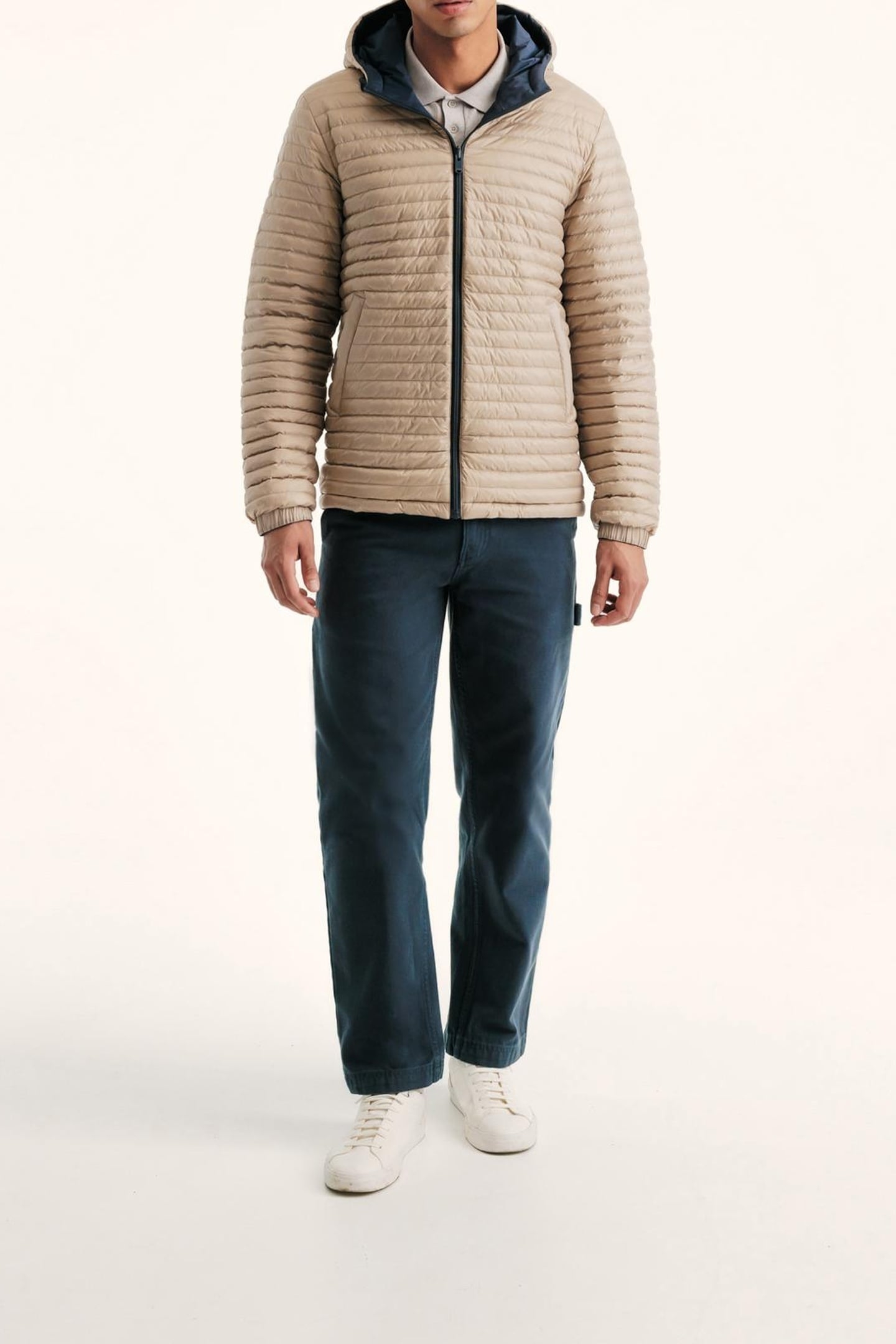 CHICAGO 2.0 JACKET NAVY / BEIGE 1