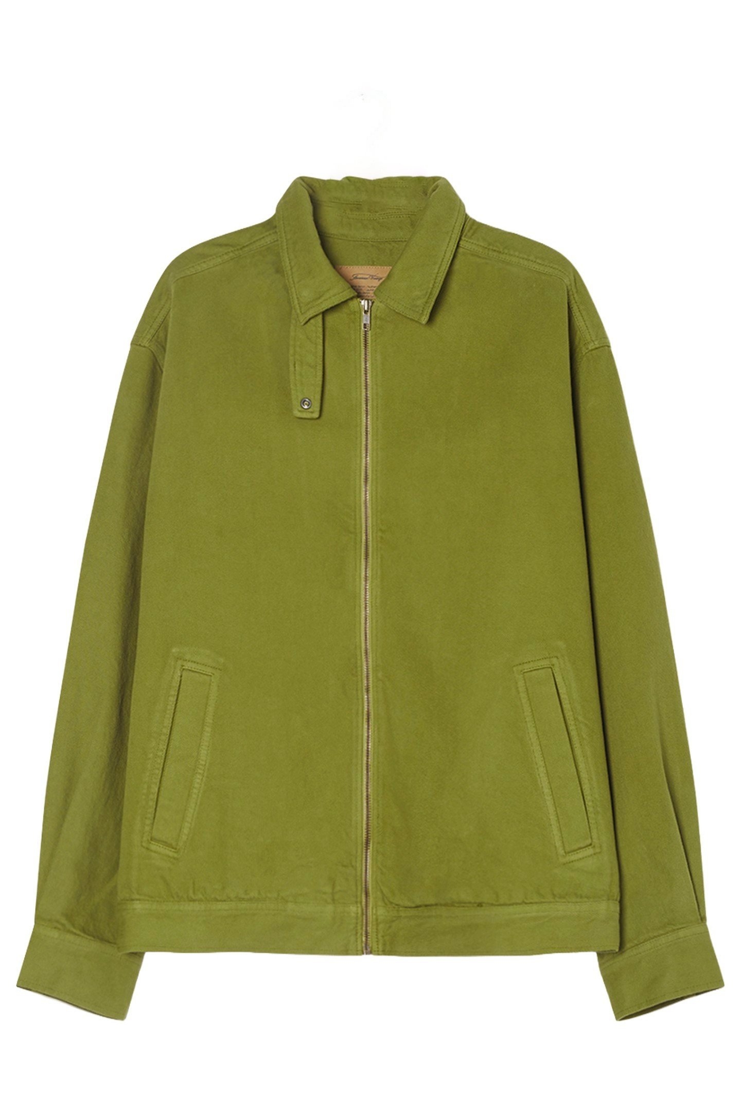 UNISEX LONG-SLEEVED JACKET WITH ZIP-UP SHIRT COLLAR ARMY 1