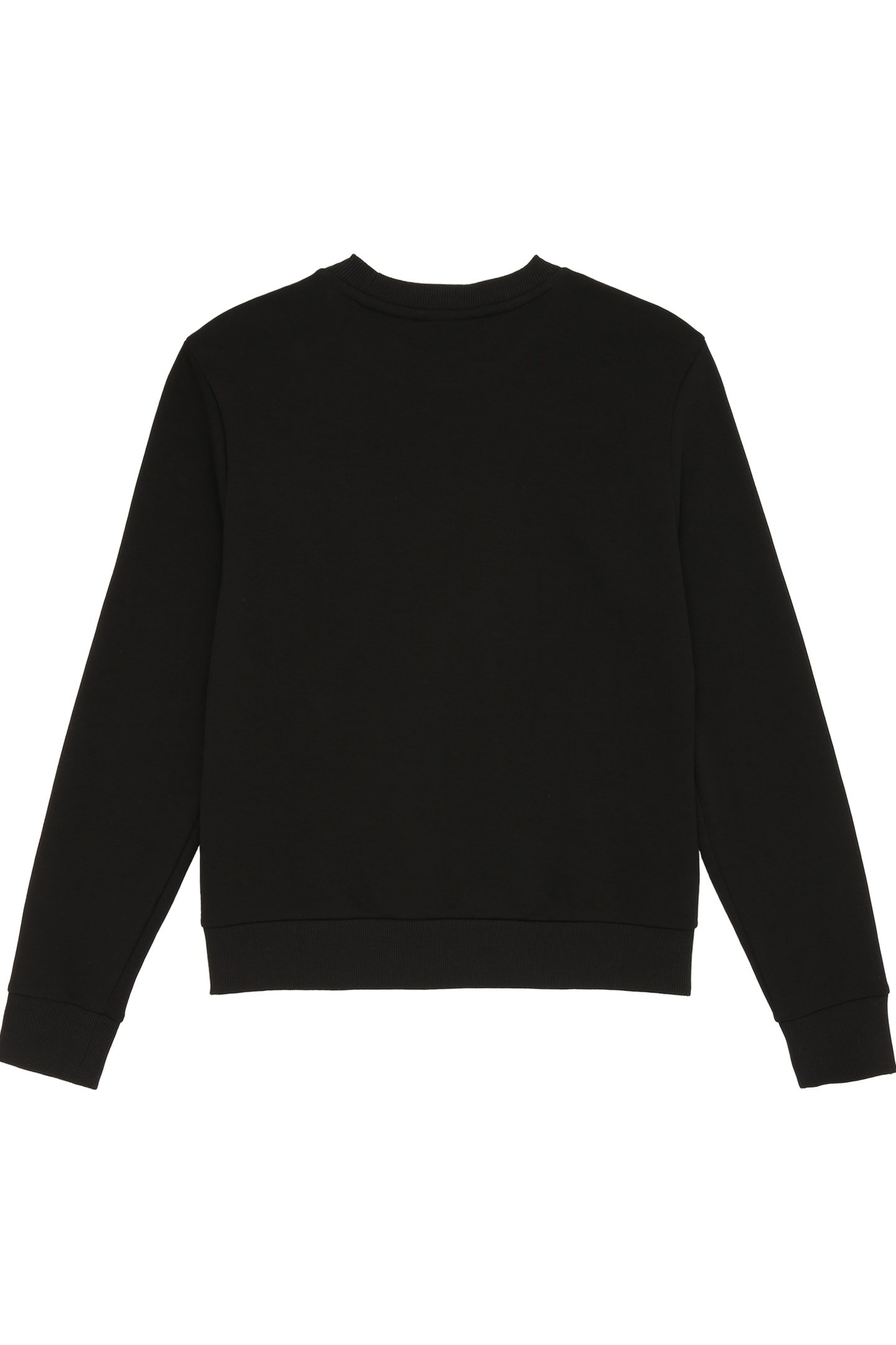 ZDUNA LOGO CREW SWEAT BLACK 2