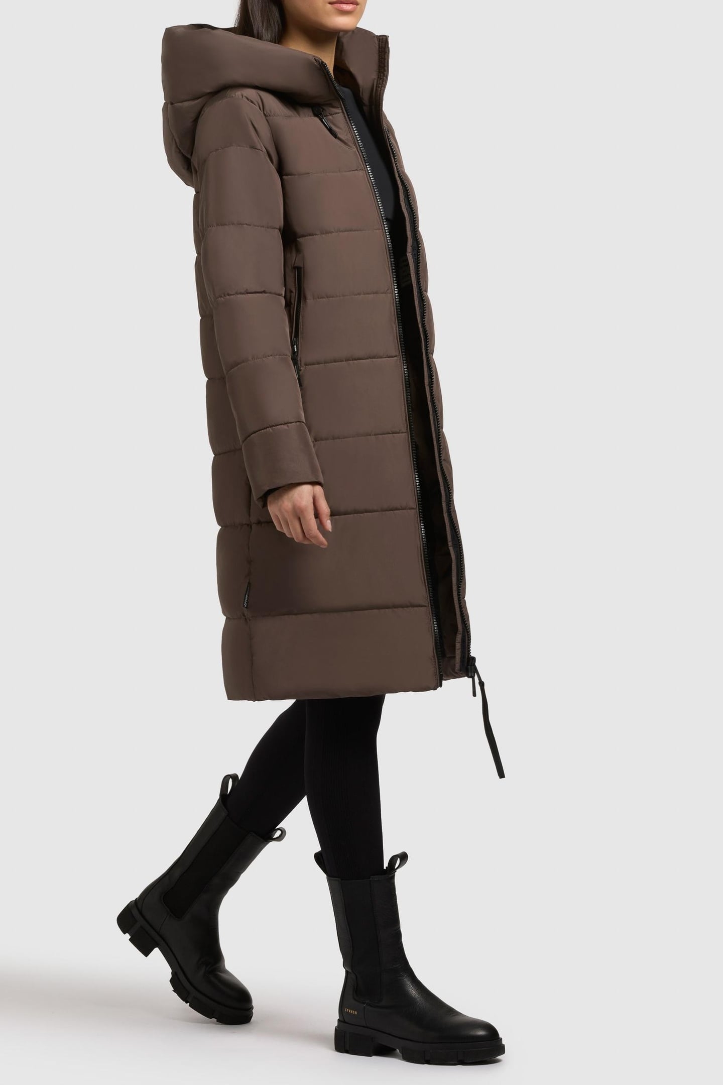 JILIAS5 COAT STONE TAUPE 5