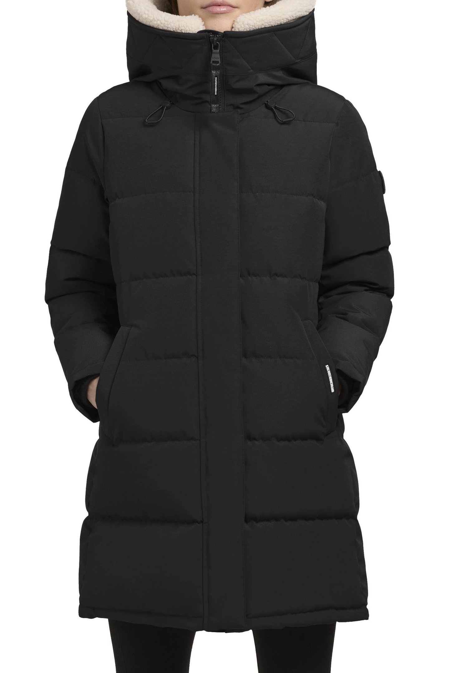 FALTD TEDDY COAT BLACK 1