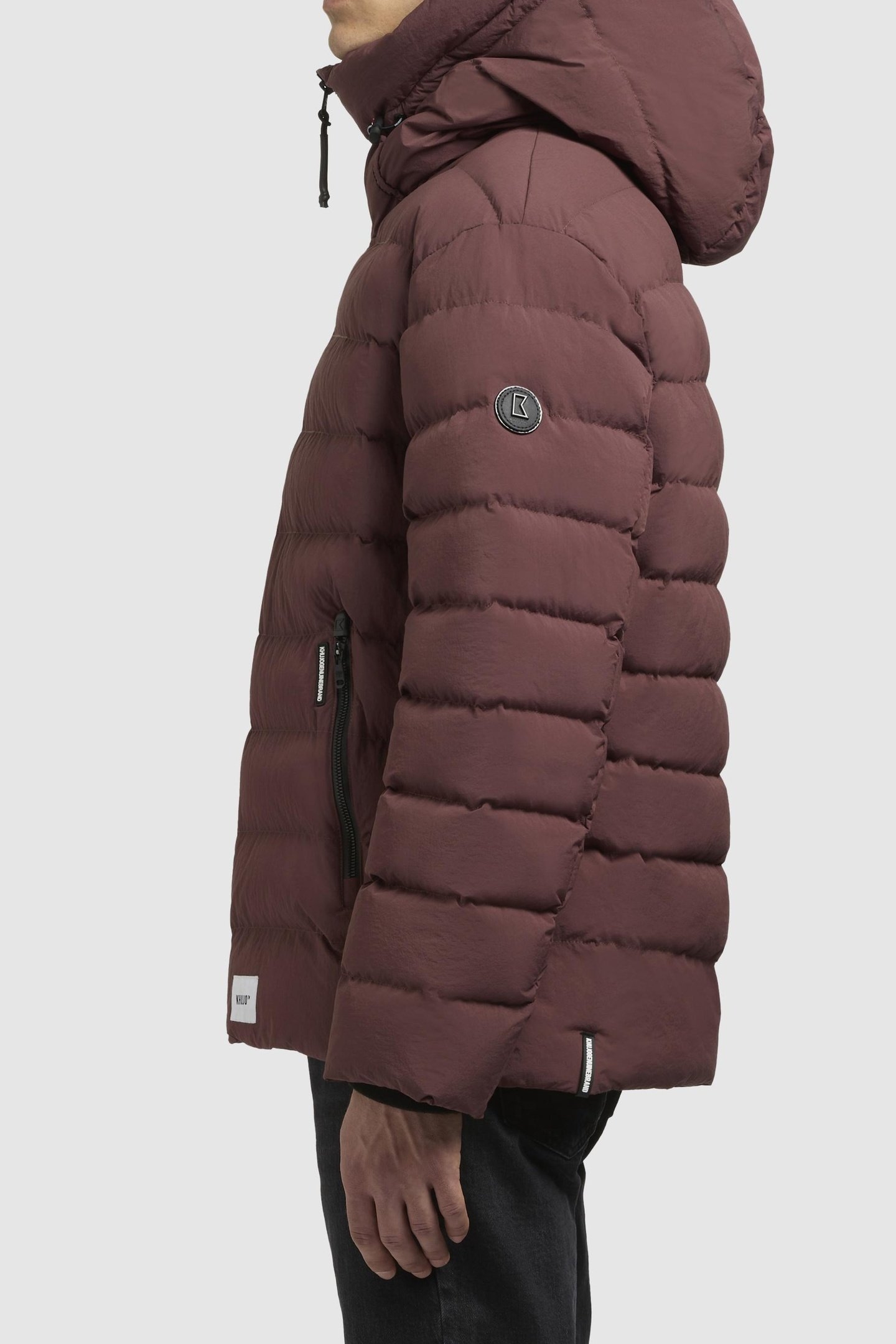THENO JACKET BURGUNDY RED 6