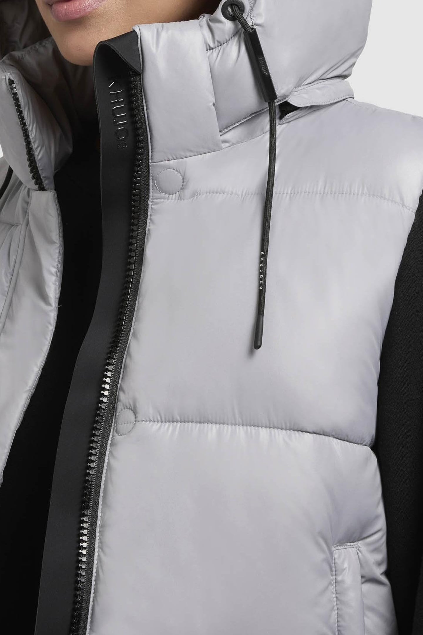 INNA2 SATIN VEST LIGHT FLASH BLUE 7