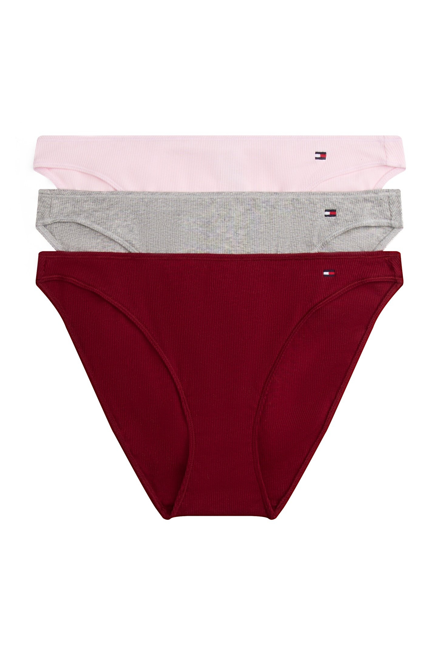 3-PACK DIPPED BIKINI LIGHT PINK/LIGHT GREY/ROUGE 5