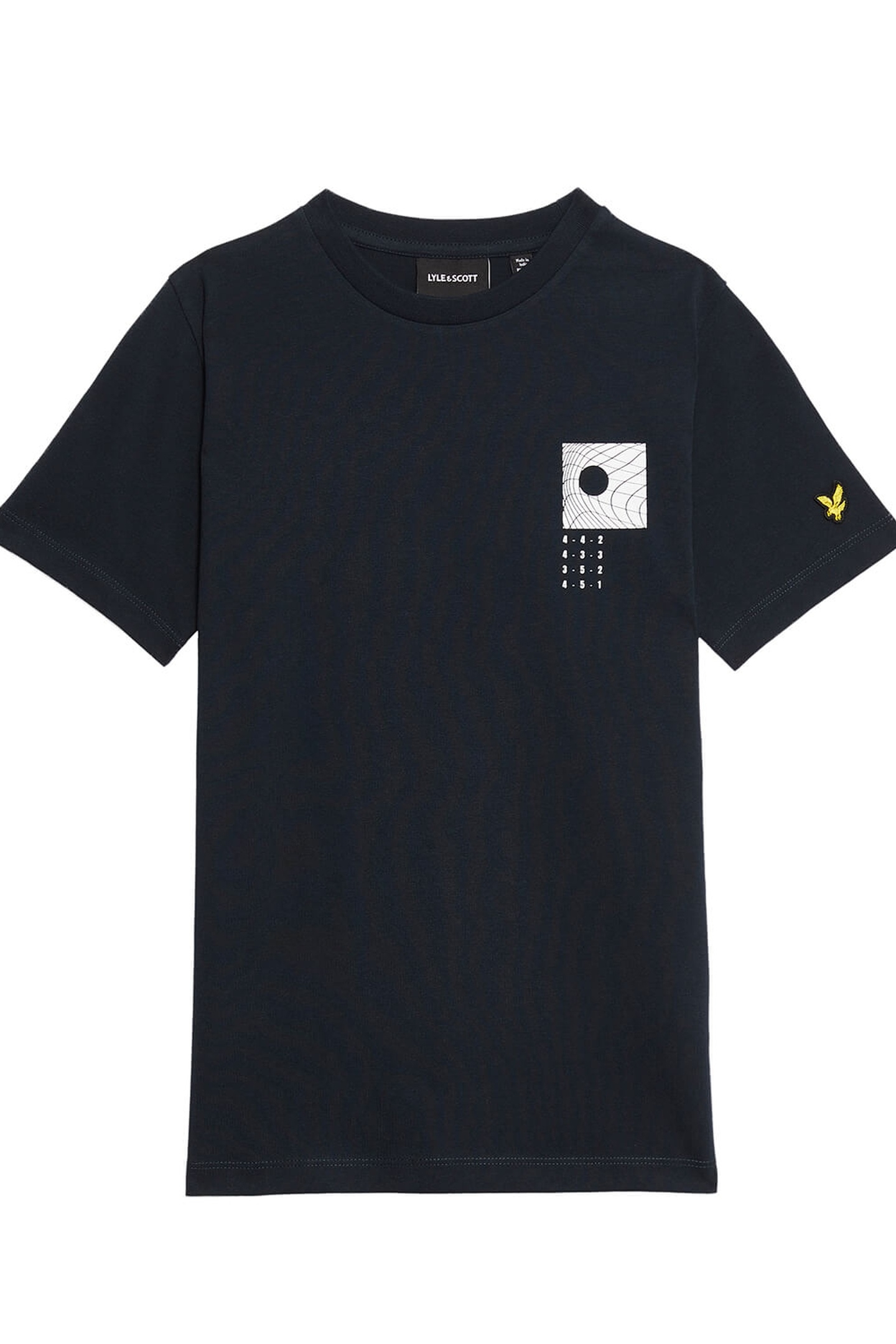 DISRUPT GRAPHIC PRINT T-SHIRT DARK NAVY 1