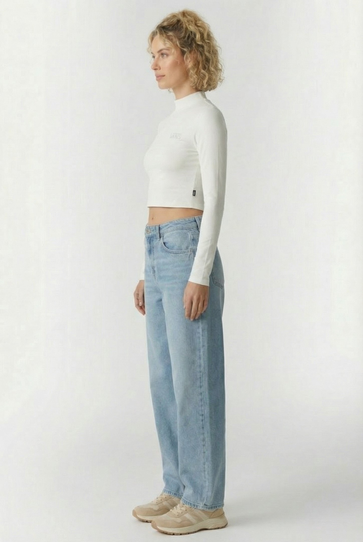 MINI MOCK NECK LS PROGRAM MARSHMALLOW 3