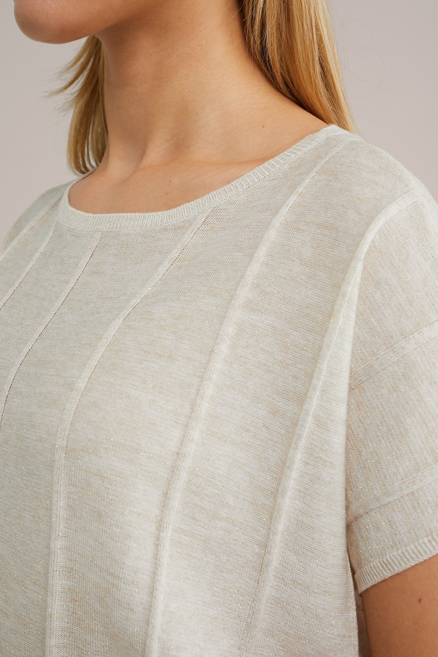 KNITTED PULLOVER BEIGE 5