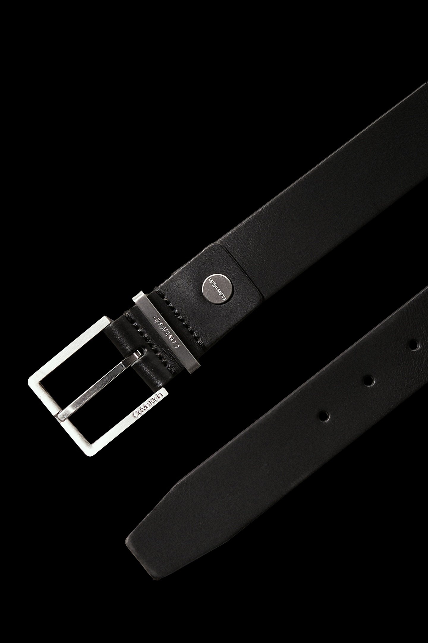 CASUAL ADJUSTABLE BELT 3.5 CM BLACK 6