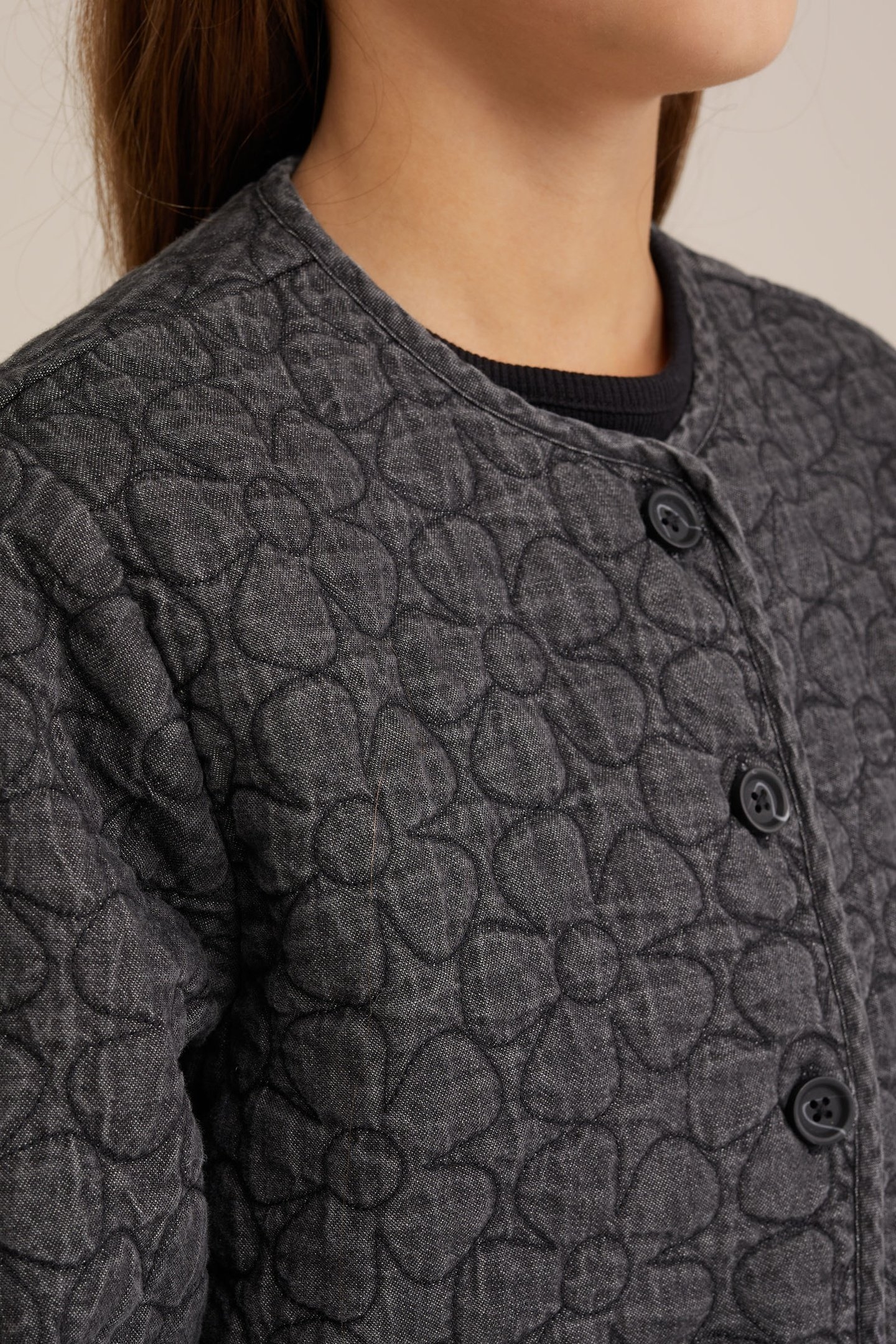 JACKET NORMAL LENGTH DARK GREY 5