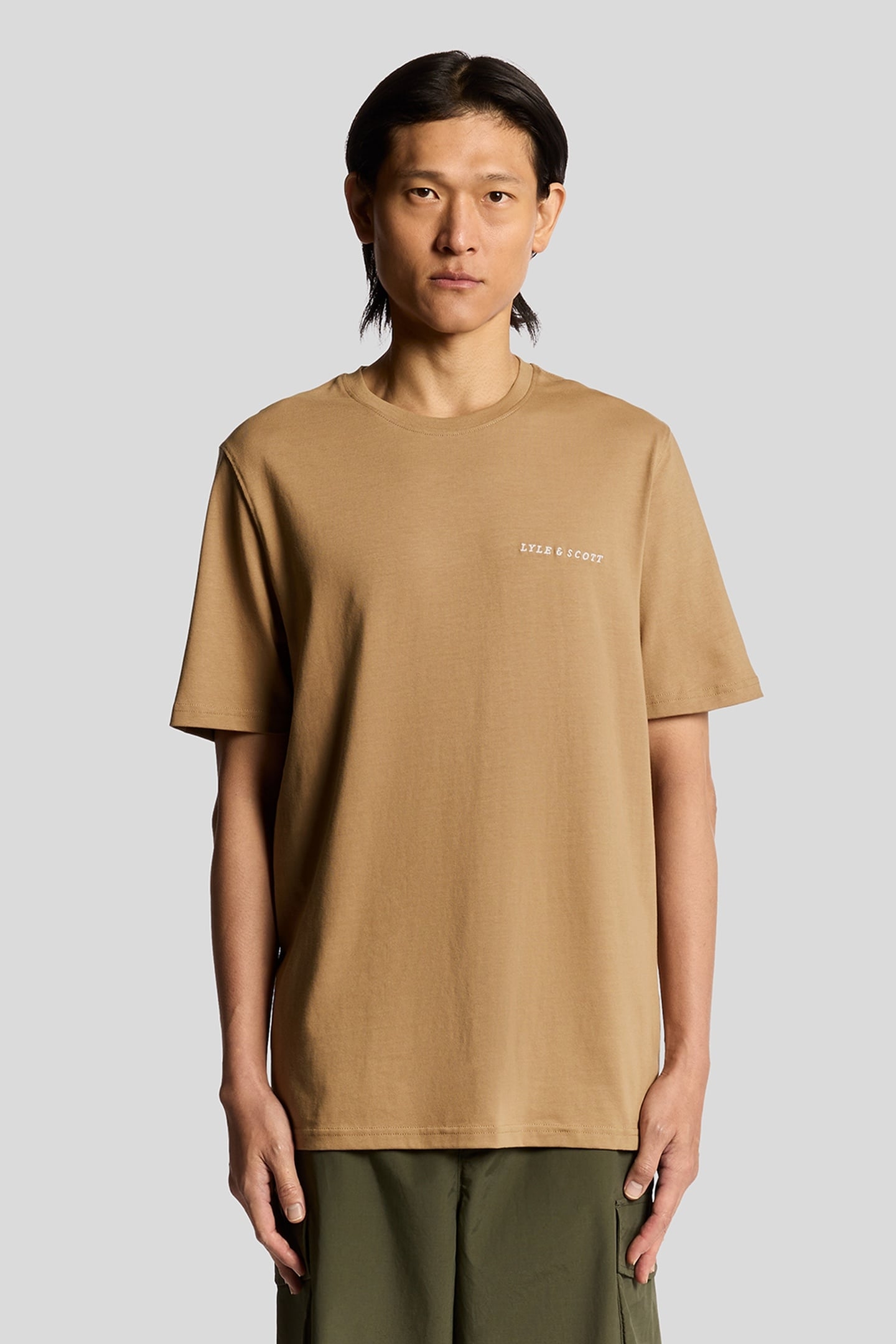 SCRIPT T-SHIRT TIGERS EYE 2