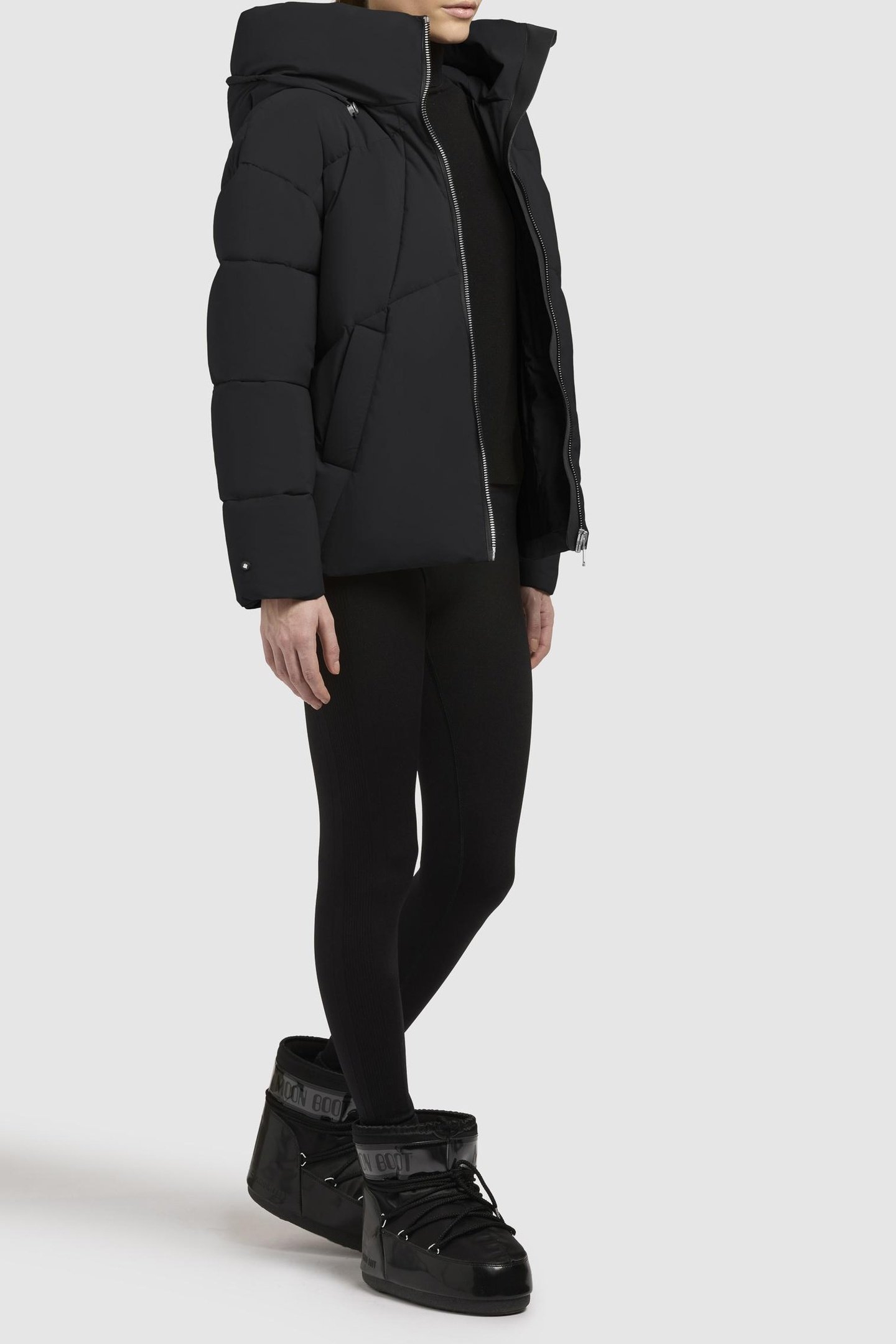 NAYLA MATT COAT BLACK 5