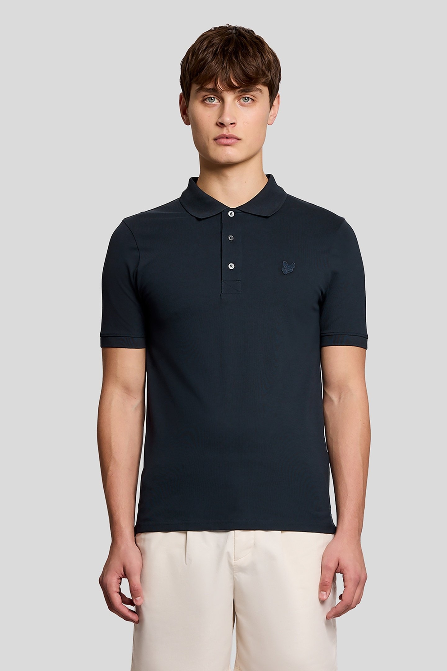 SUPERFINE POLO SHIRT DARK NAVY 1