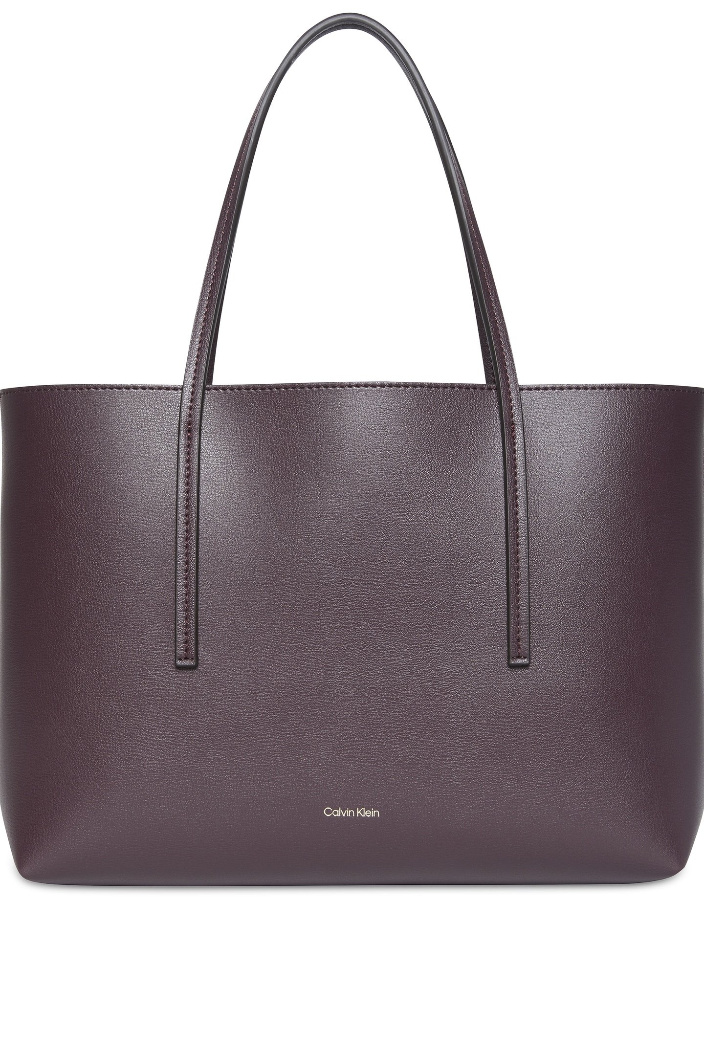 FOIL LOGO SMALL TOTE FUDGE/ESPRESSO 2