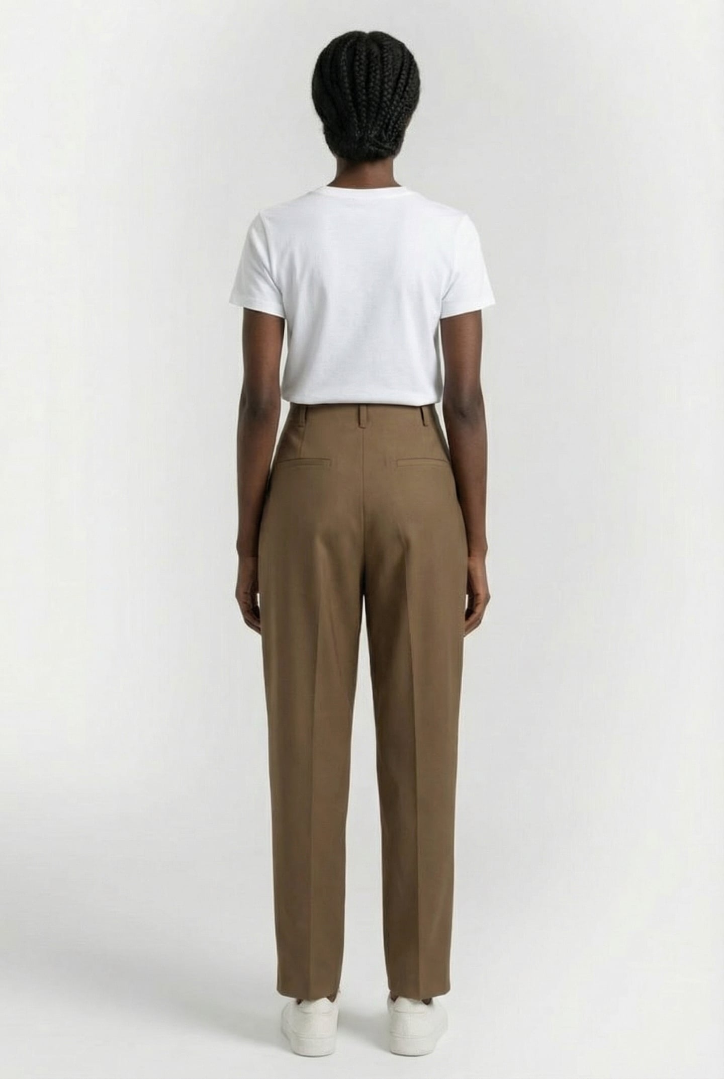 LUANIS TROUSER DARK BEIGE 2