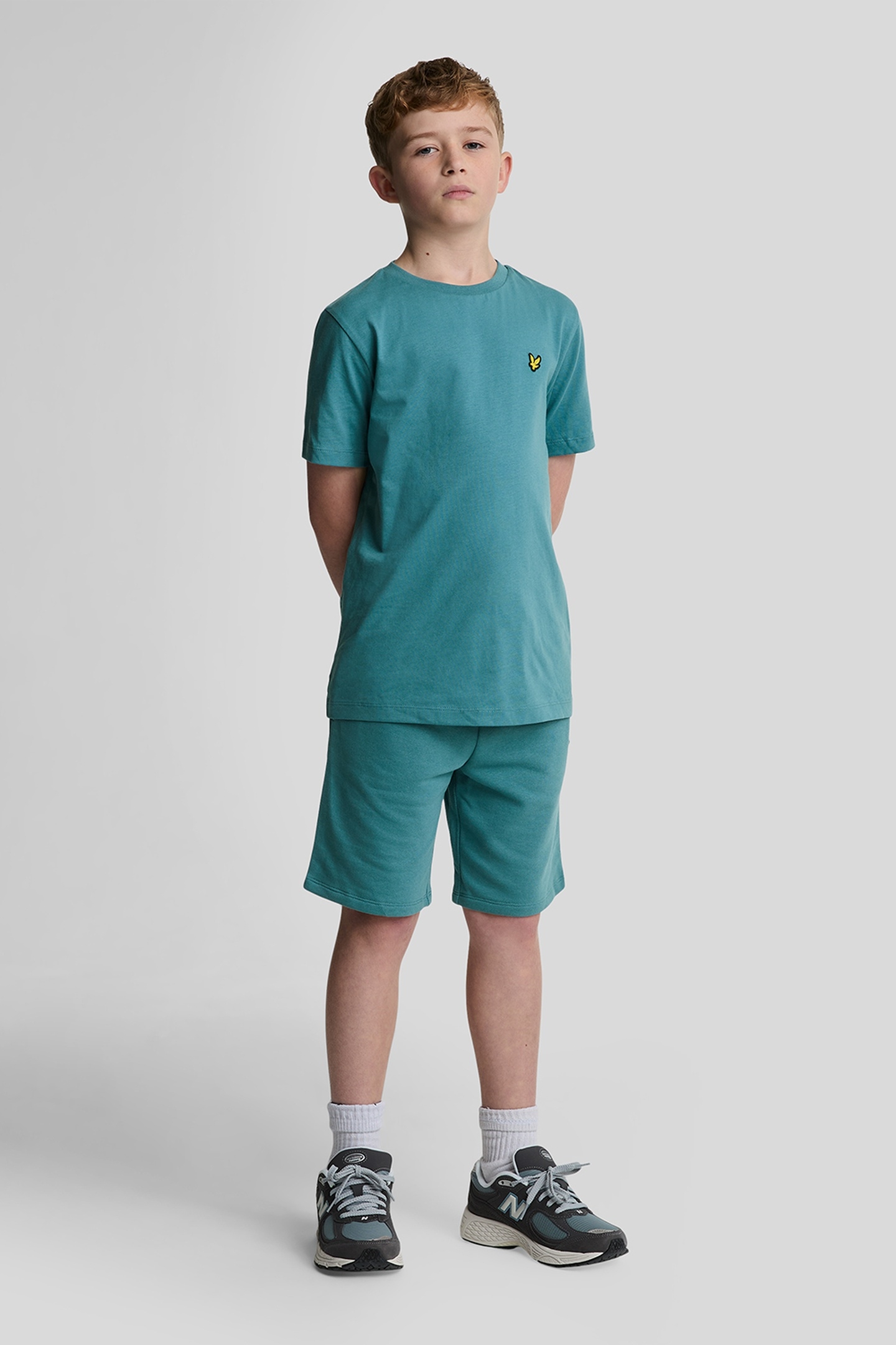 PLAIN T-SHIRT BLUE STORM 8