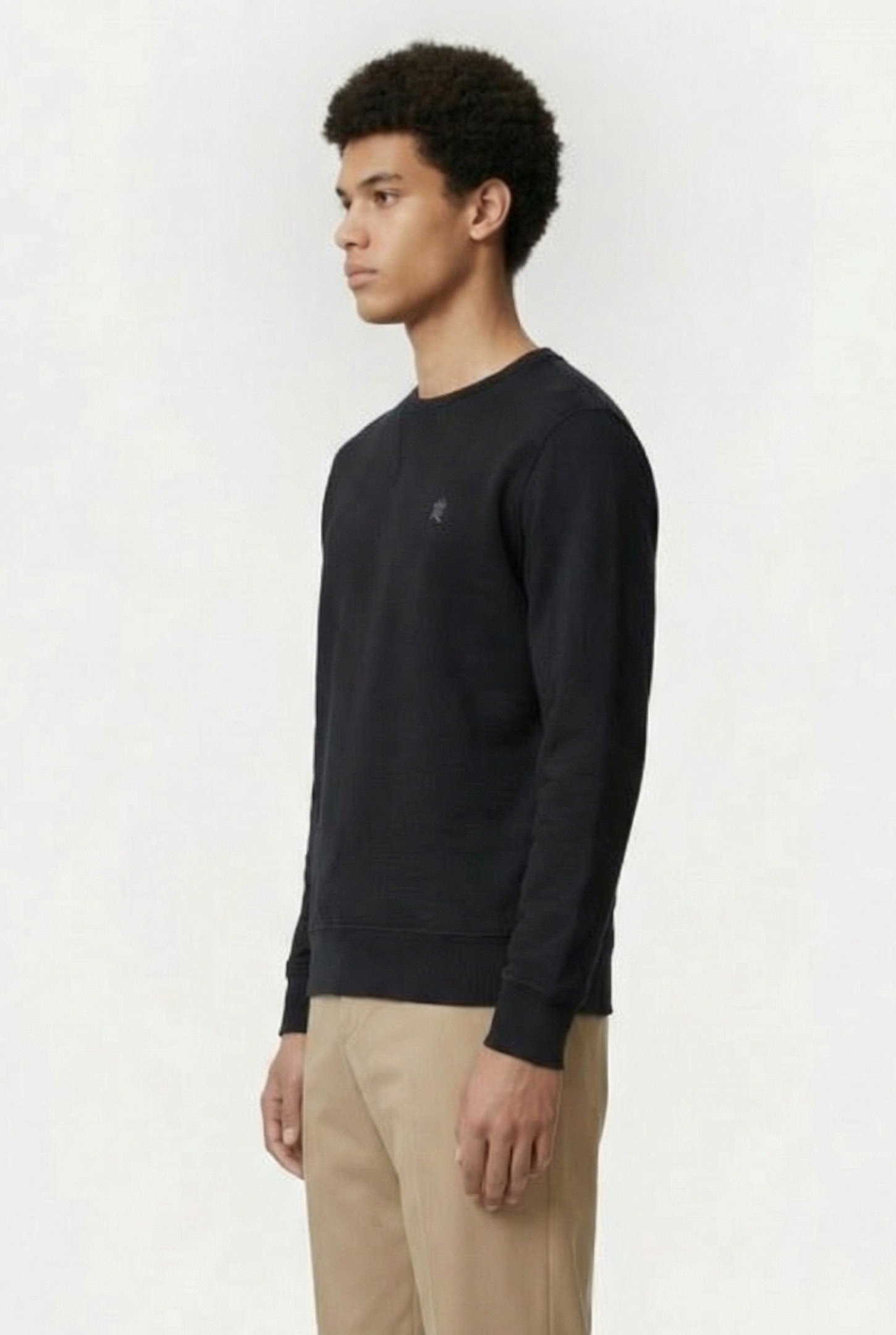 CREW SWEATSHIRT MARINE/GUNMETAL 3