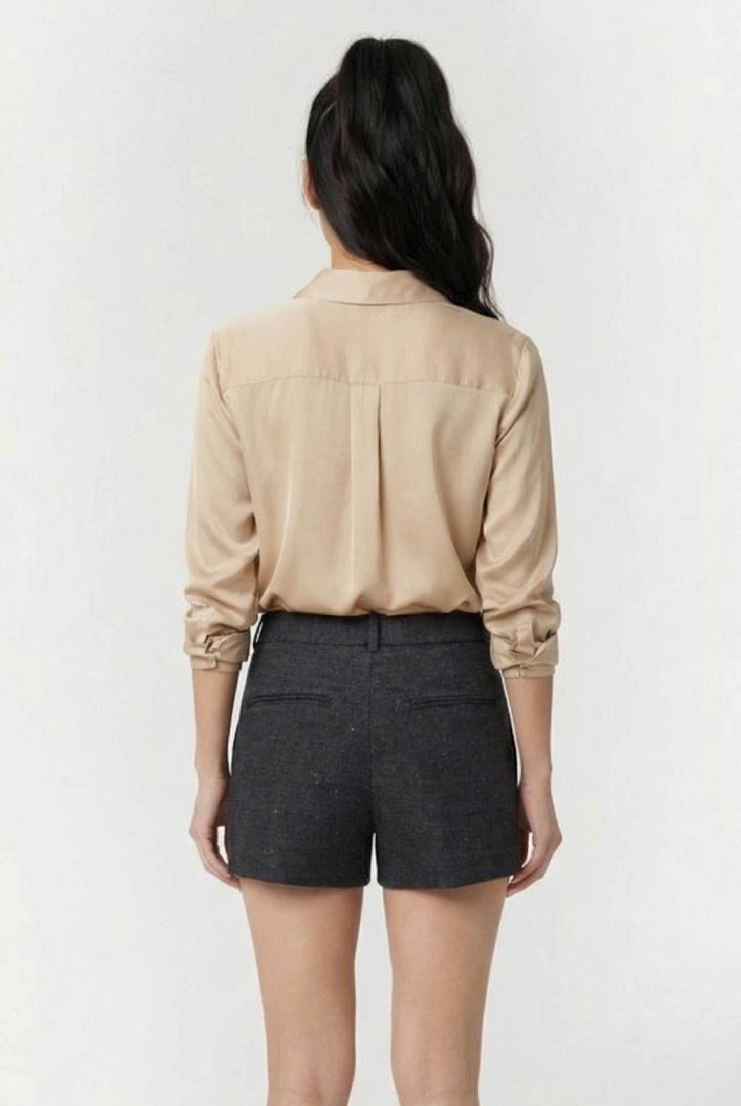 DONYA SHORT DARK GREY/BLACK 2