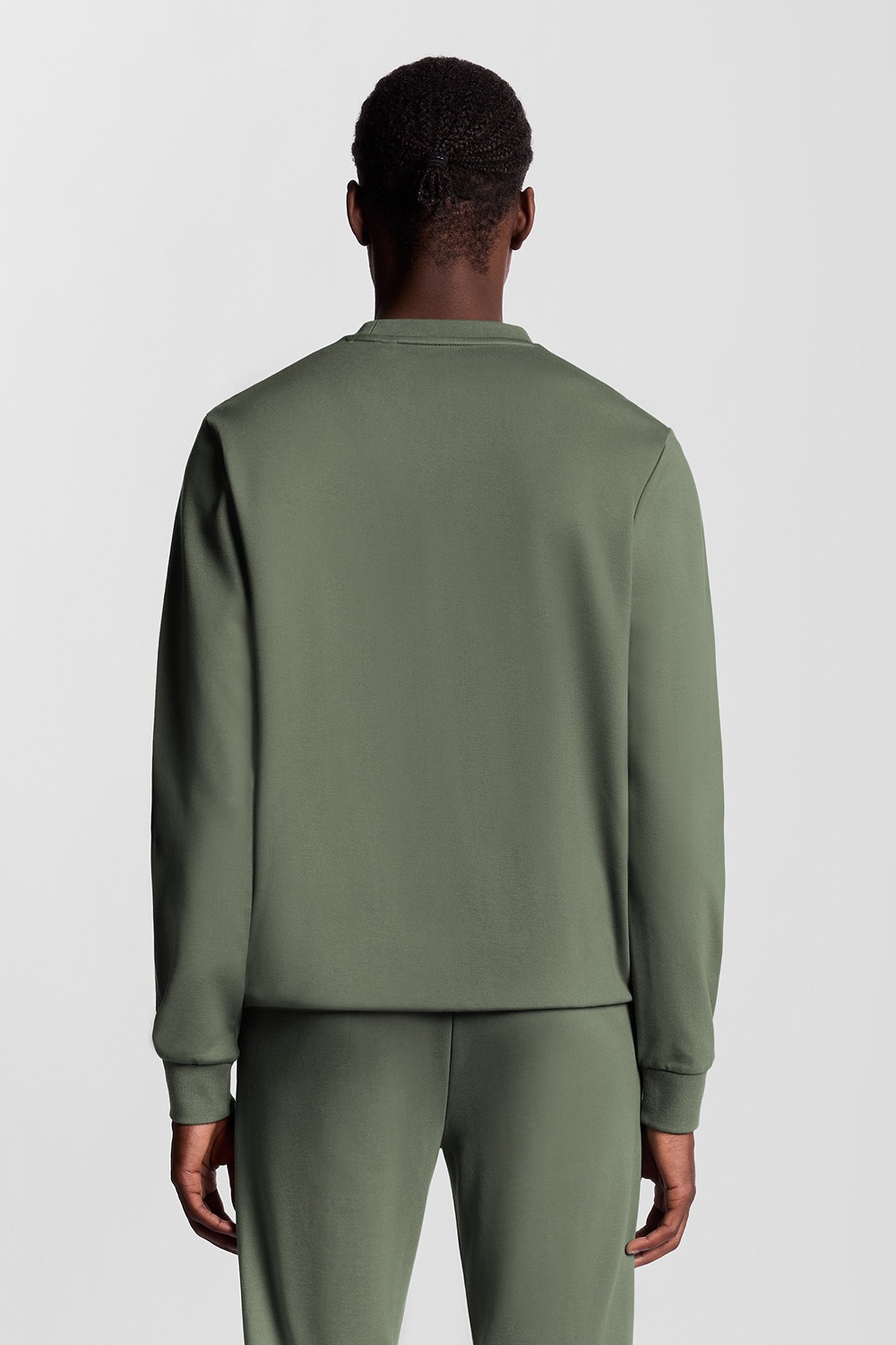 CREW NECK FLY FLEECE CACTUS GREEN 3