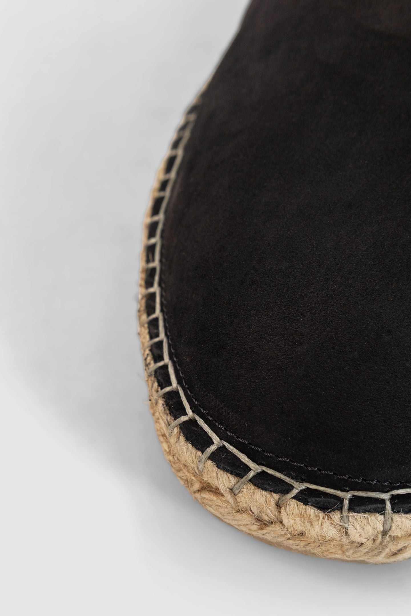 BLACK SUEDE ESPADRILLES 5