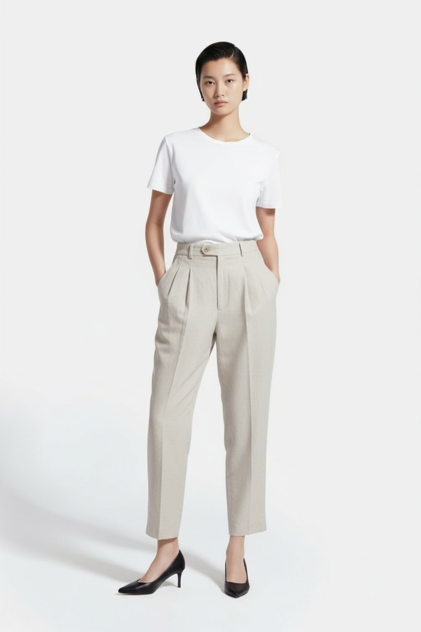 MAWSON PANTS LIMESTONE 1