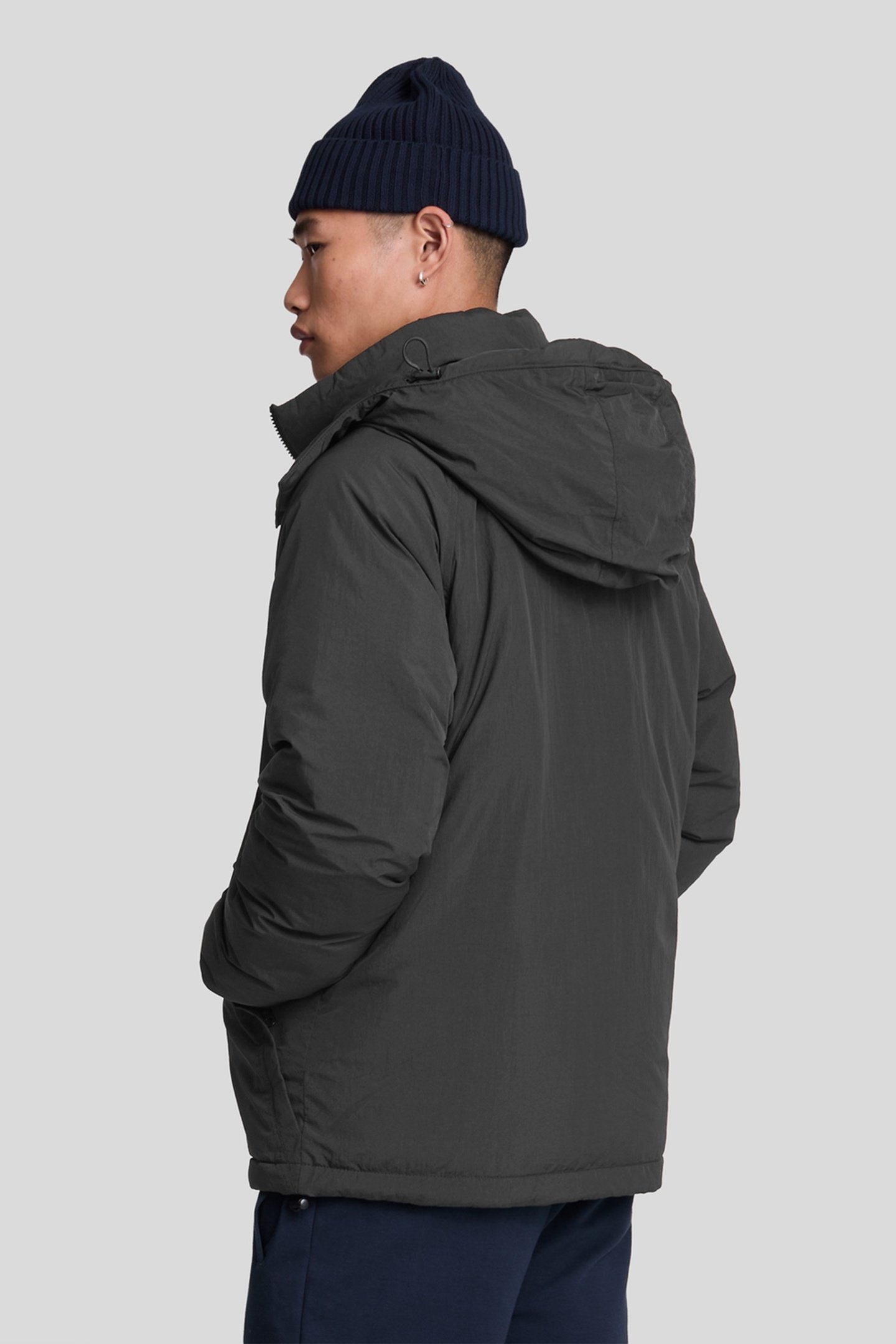 PADDED PUFFER JACKET JET BLACK 3