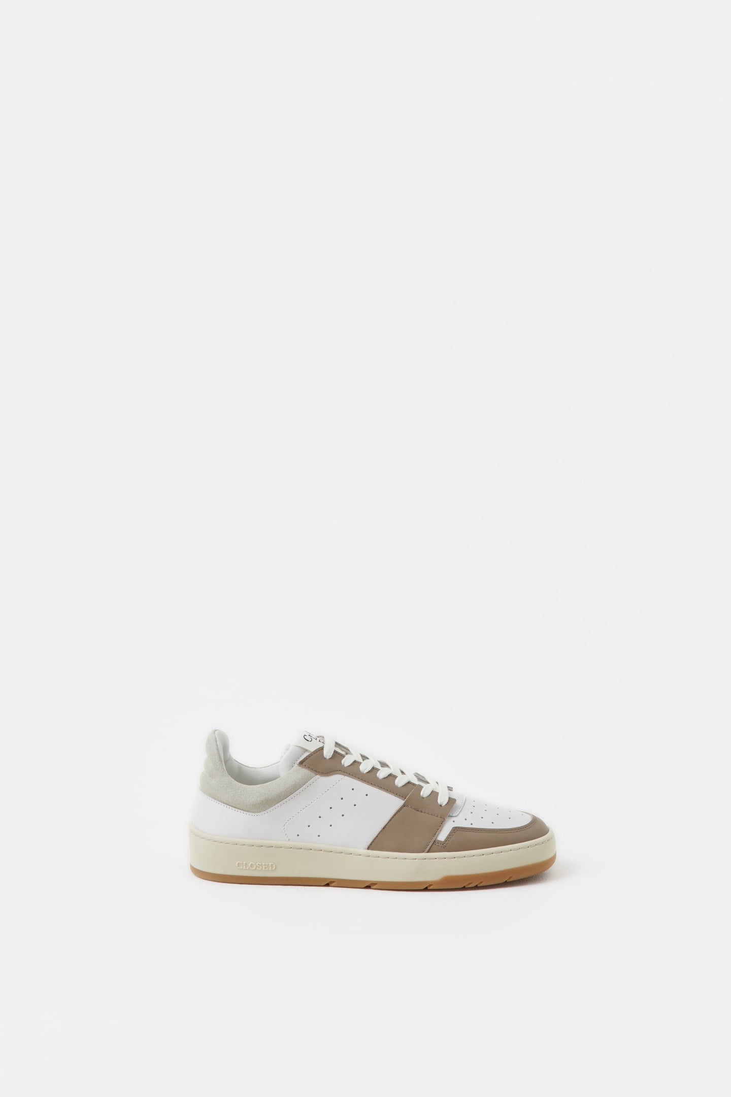 SNEAKER LOW TOP SHOES TAUPE BEIGE 1