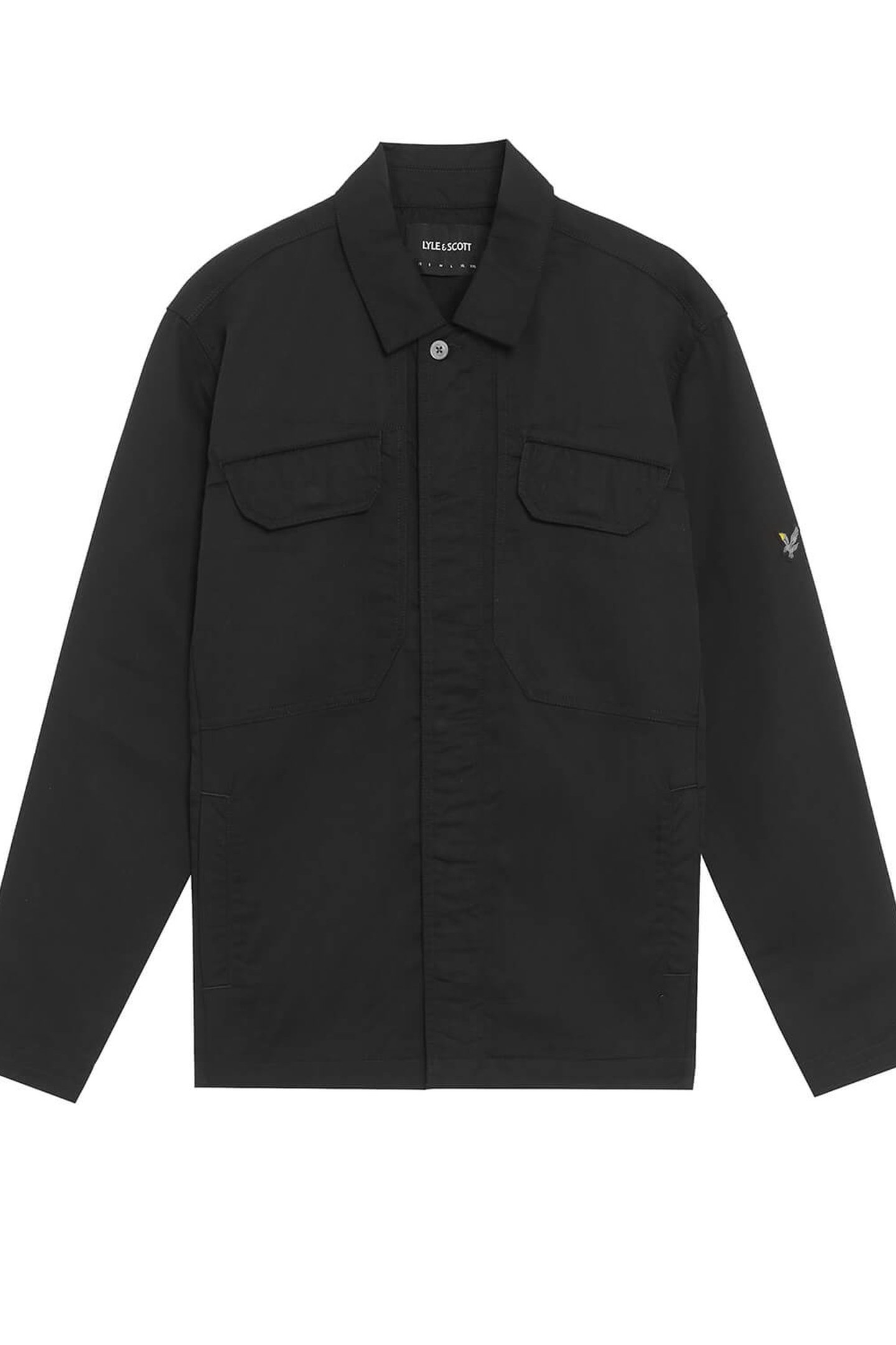 MULTI POCKET OVERSHIRT JET BLACK 4