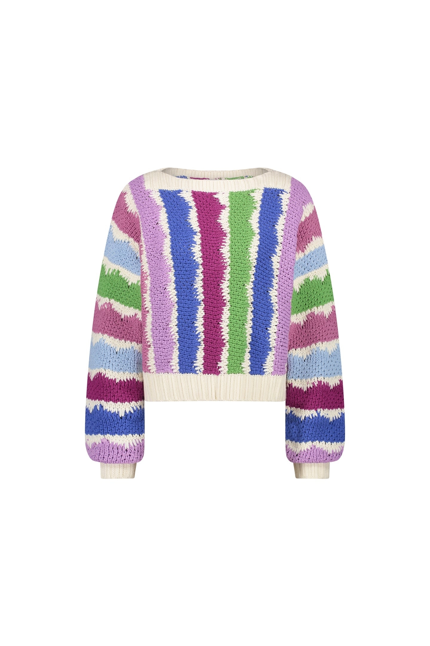 HEATH PULLOVER MULTI STRIPE 4