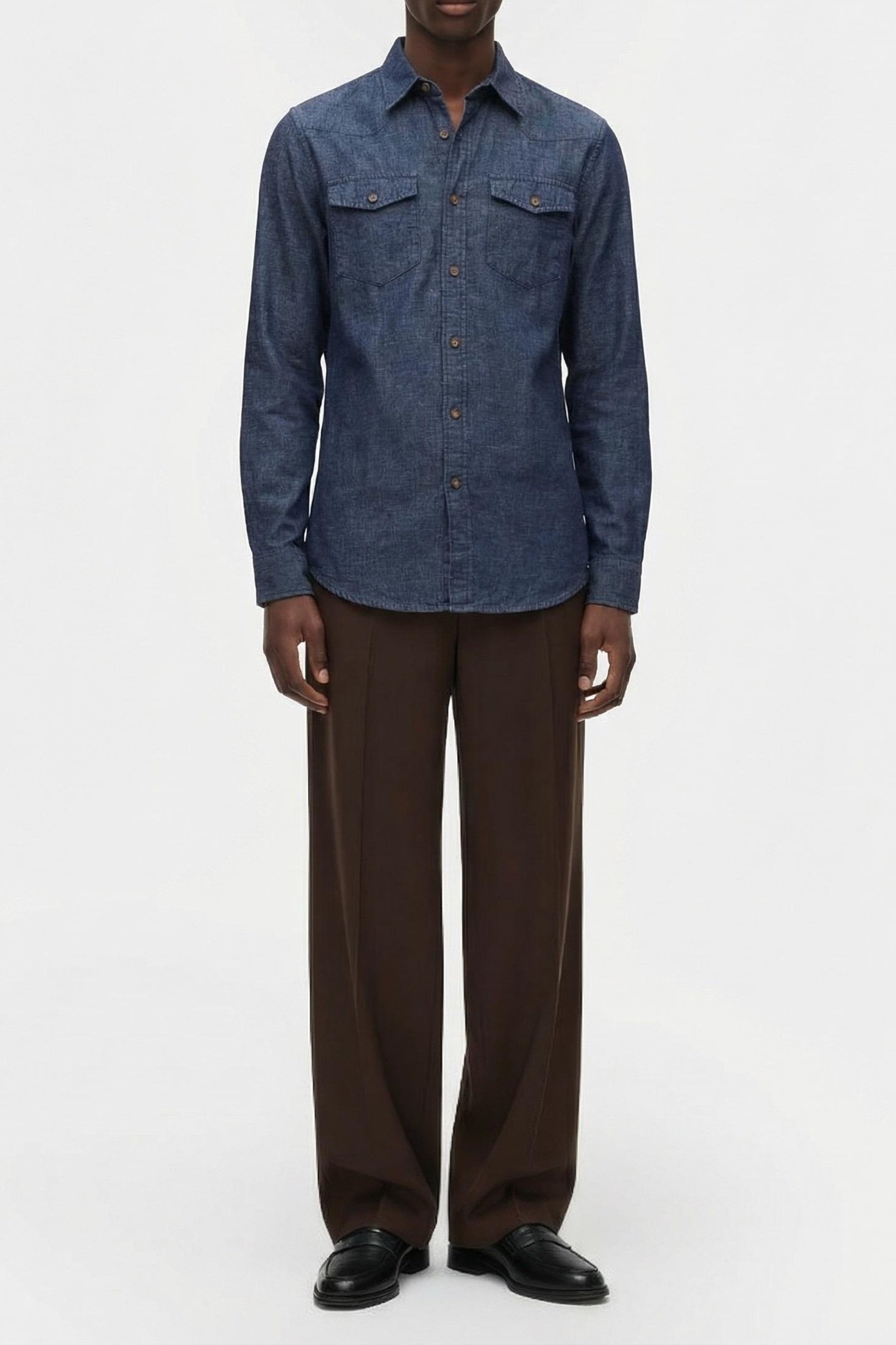 MARCIANO BY GUESS RALPH YOKE DETAILS W THE DARK BLUE WASH 1