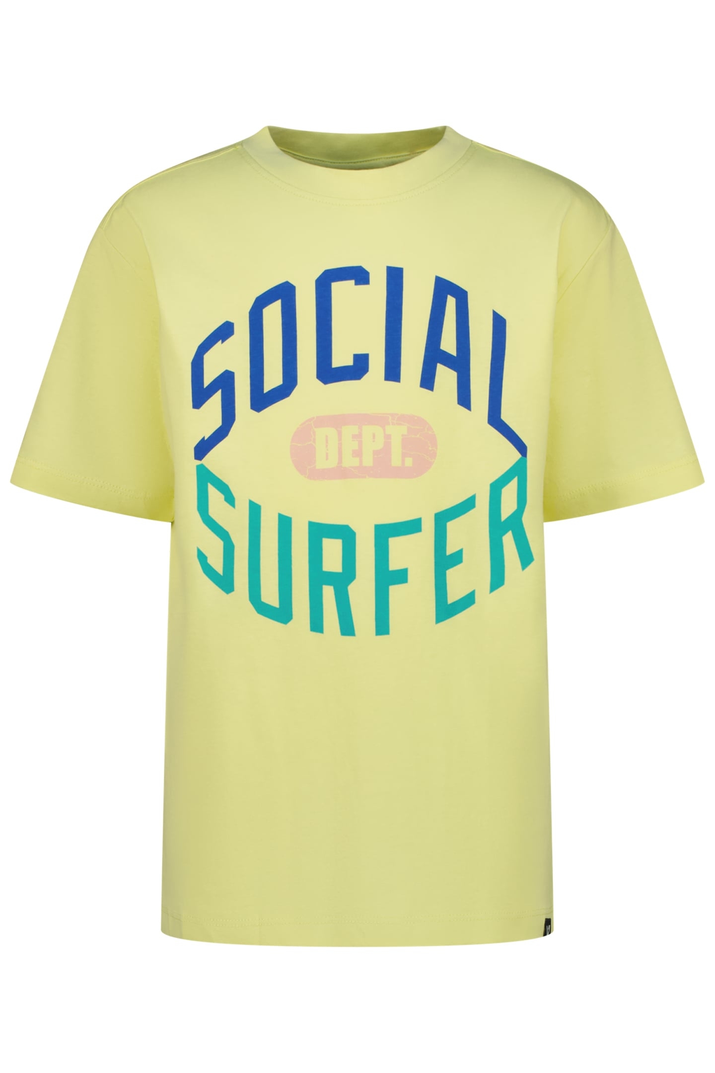 BOYS HILLOT T-SHIRT PALE LIME YELLOW 1