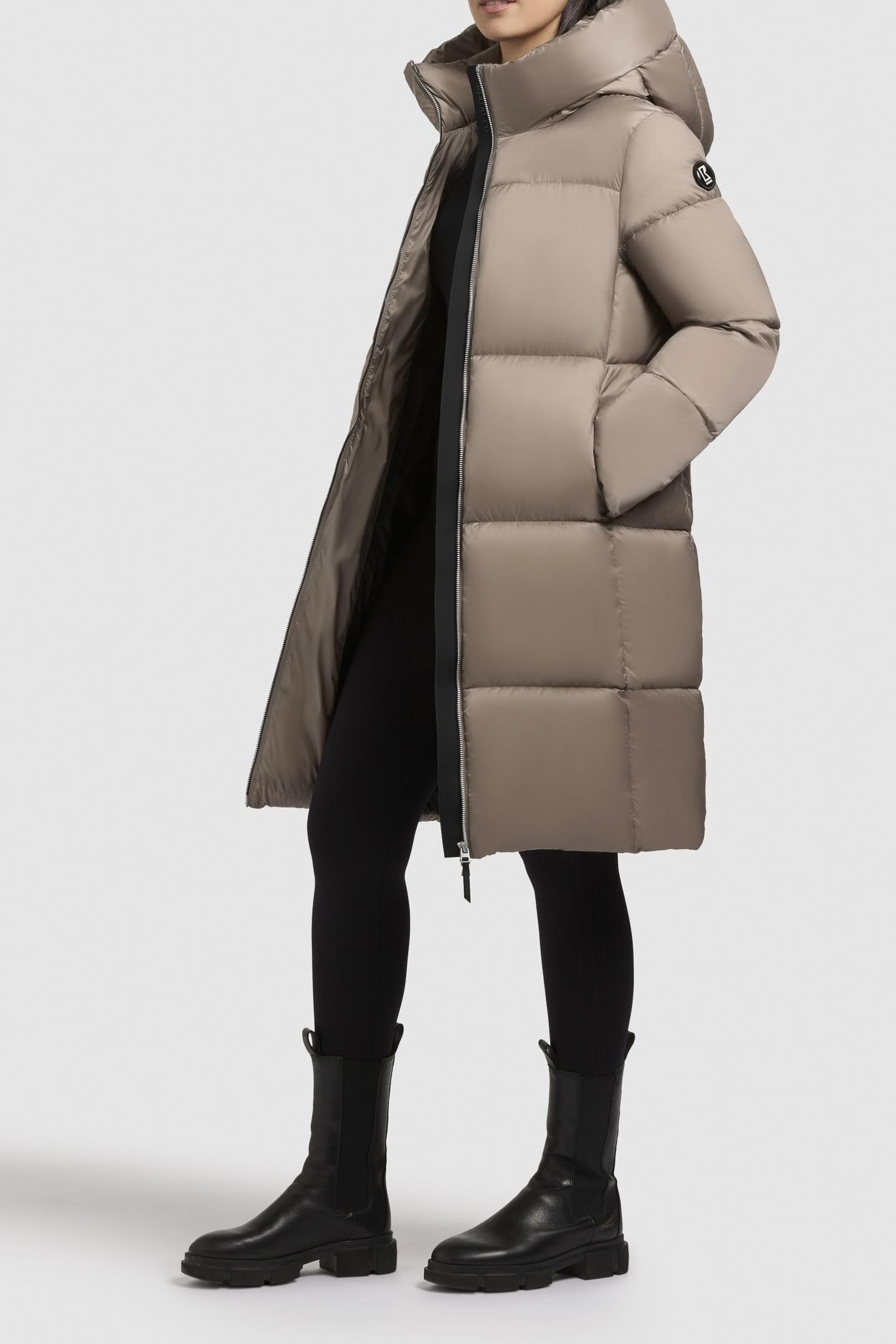 NIKITA COAT GREIGE 2