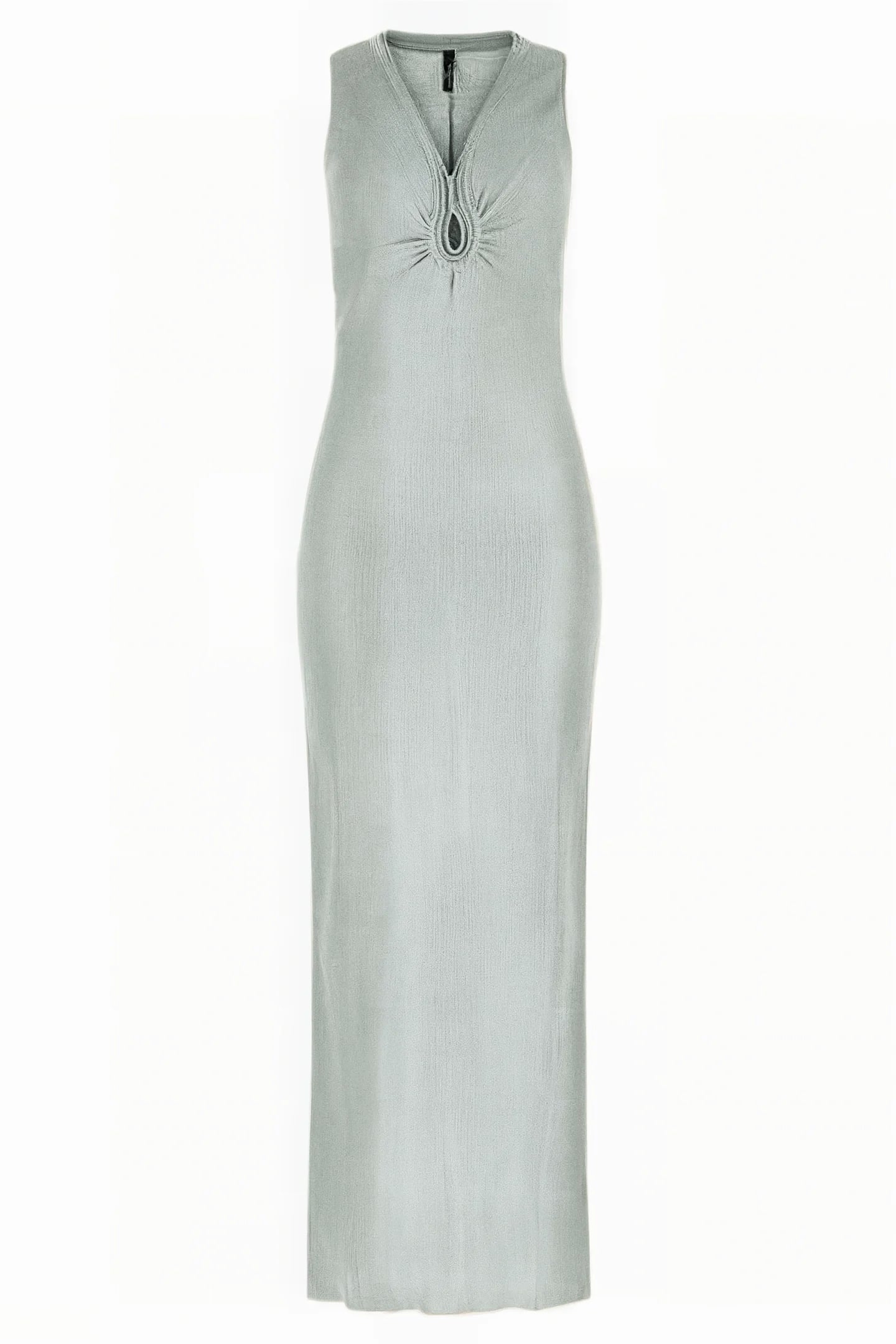 MARCIANO BY GUESS SCARLETT LONG DRESS MINERAL GREY MULTI 3