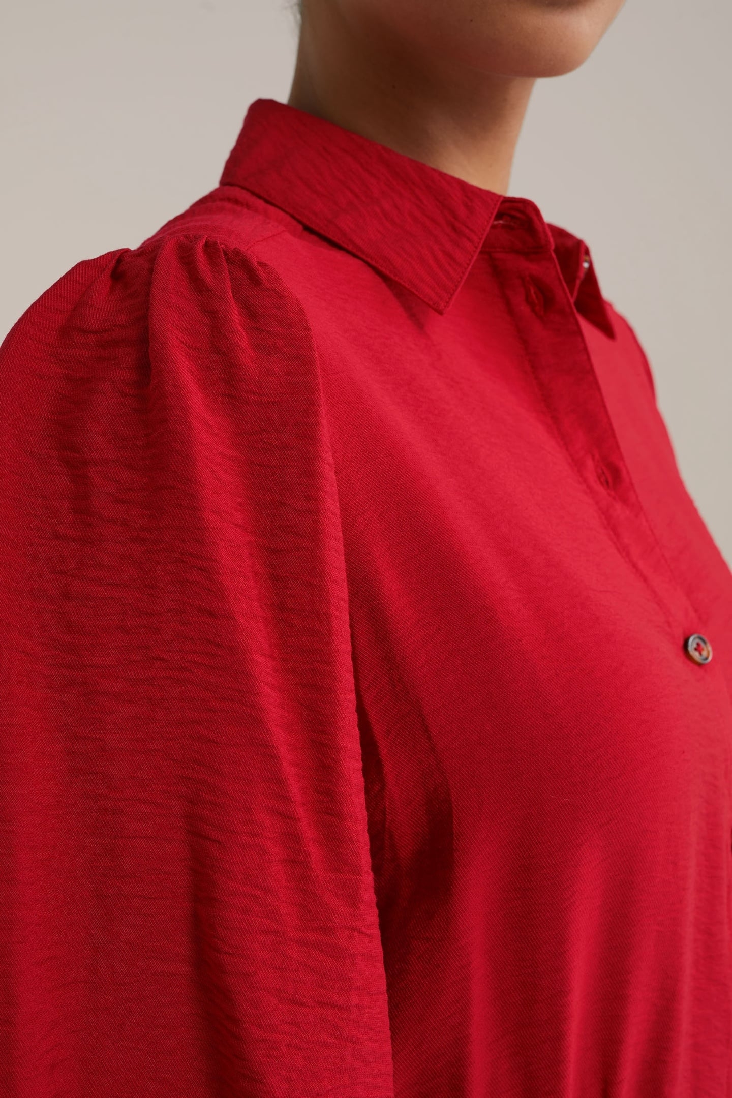 DRESS SHORT FIRE RED 6